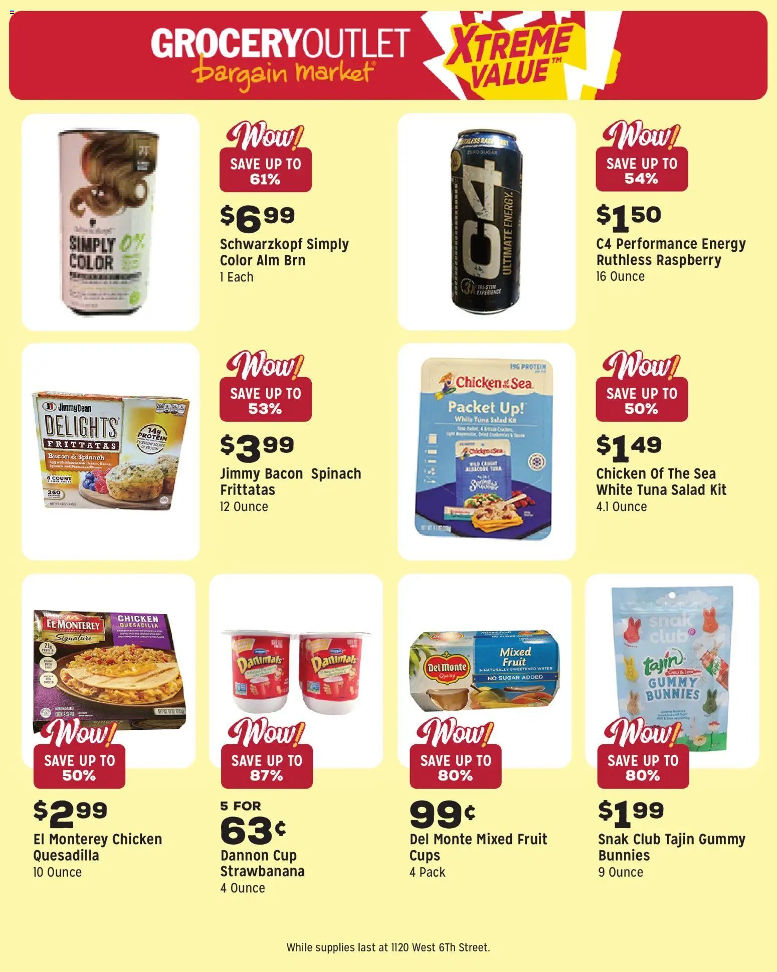 Grocery Outlet offer from 03/25/2026 Grocery Outlet Weekly Ad - CA