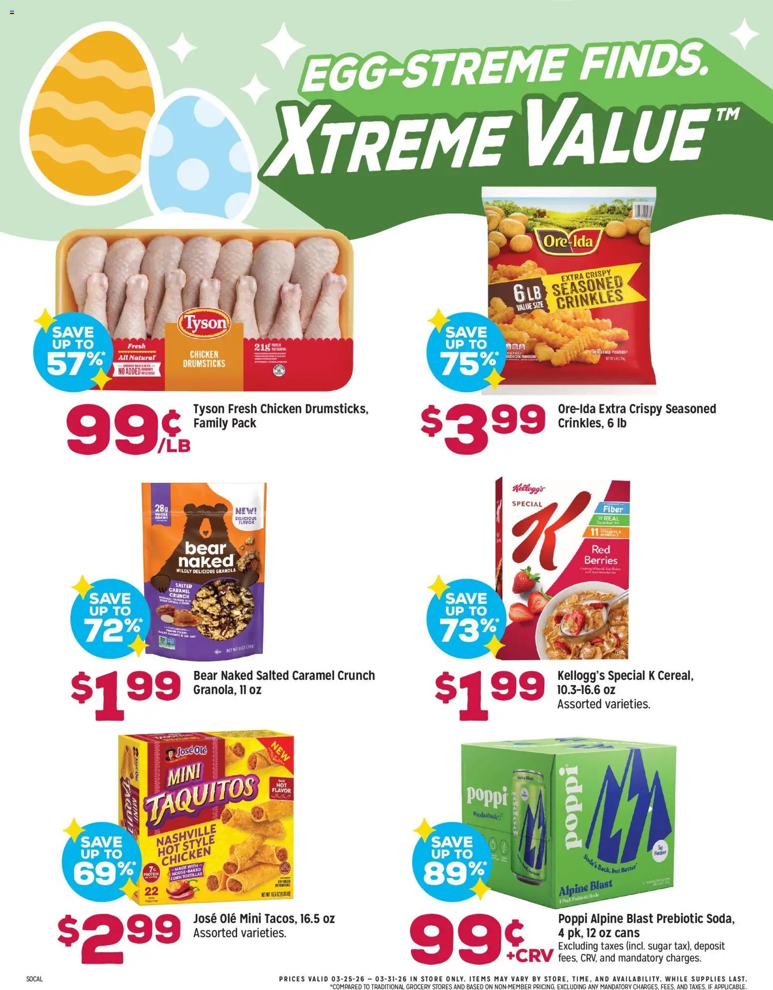 Grocery Outlet offer from 03/25/2026 Grocery Outlet Weekly Ad - CA