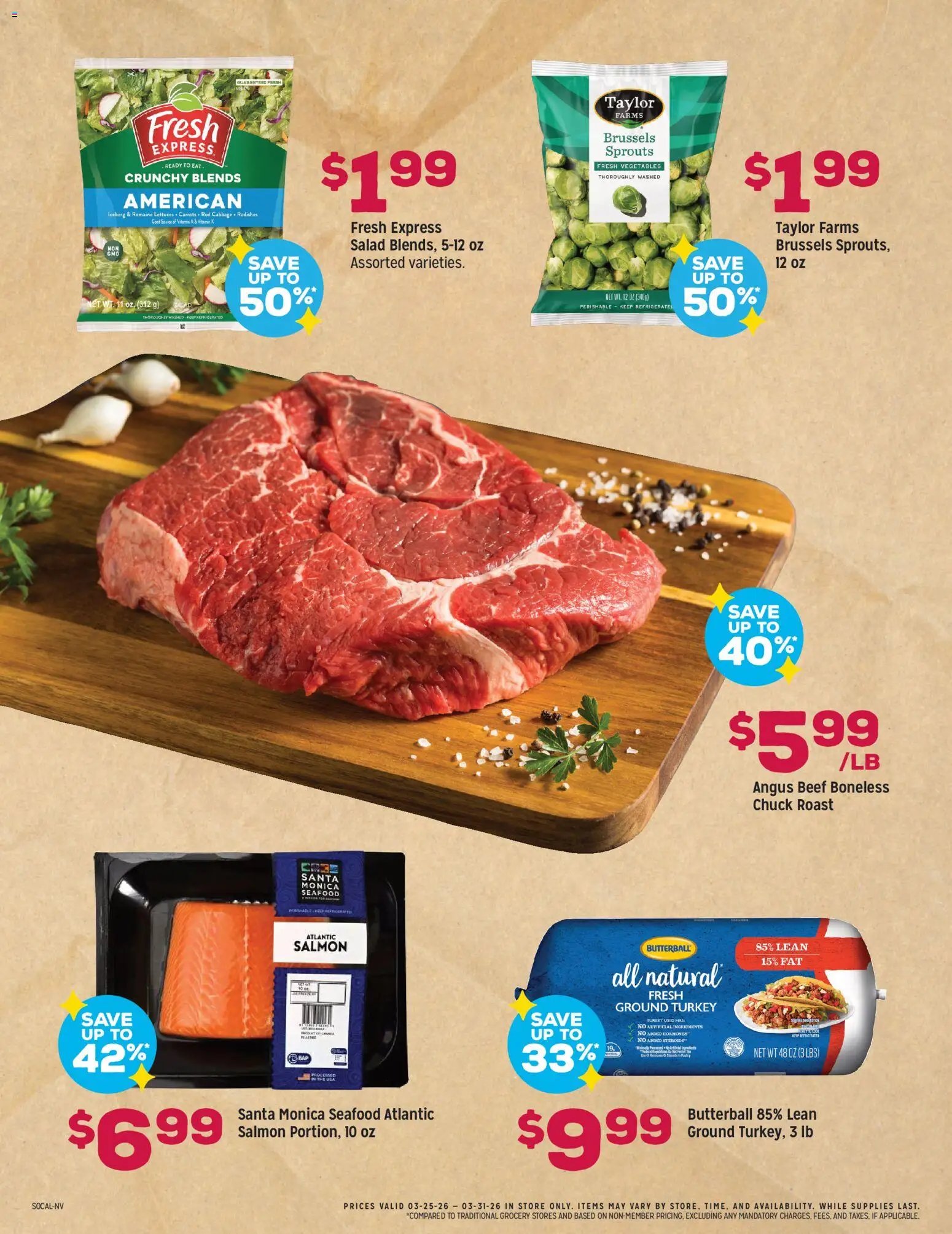 Grocery Outlet offer from 03/25/2026 Grocery Outlet Weekly Ad - CA
