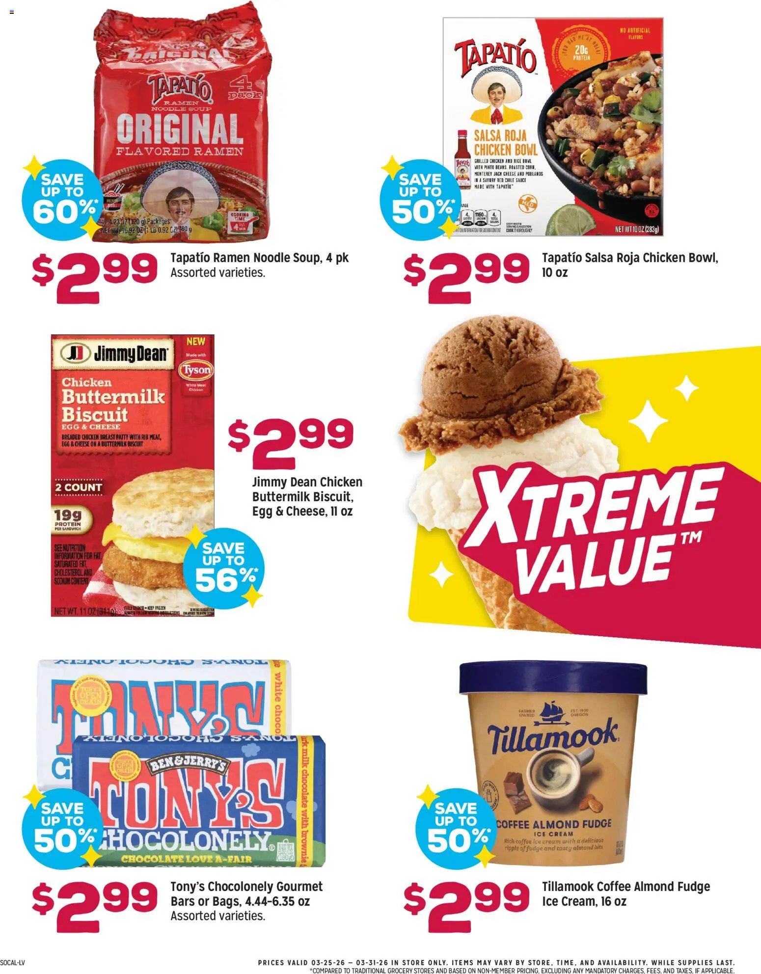 Grocery Outlet offer from 03/25/2026 Grocery Outlet Weekly Ad - CA