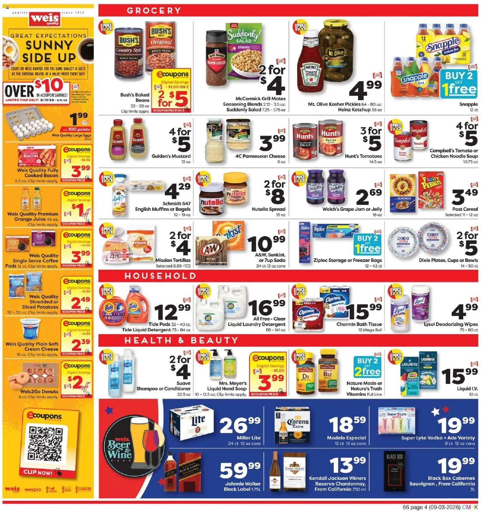 Weis offer from 09/03/2026 Weis Weekly Ad