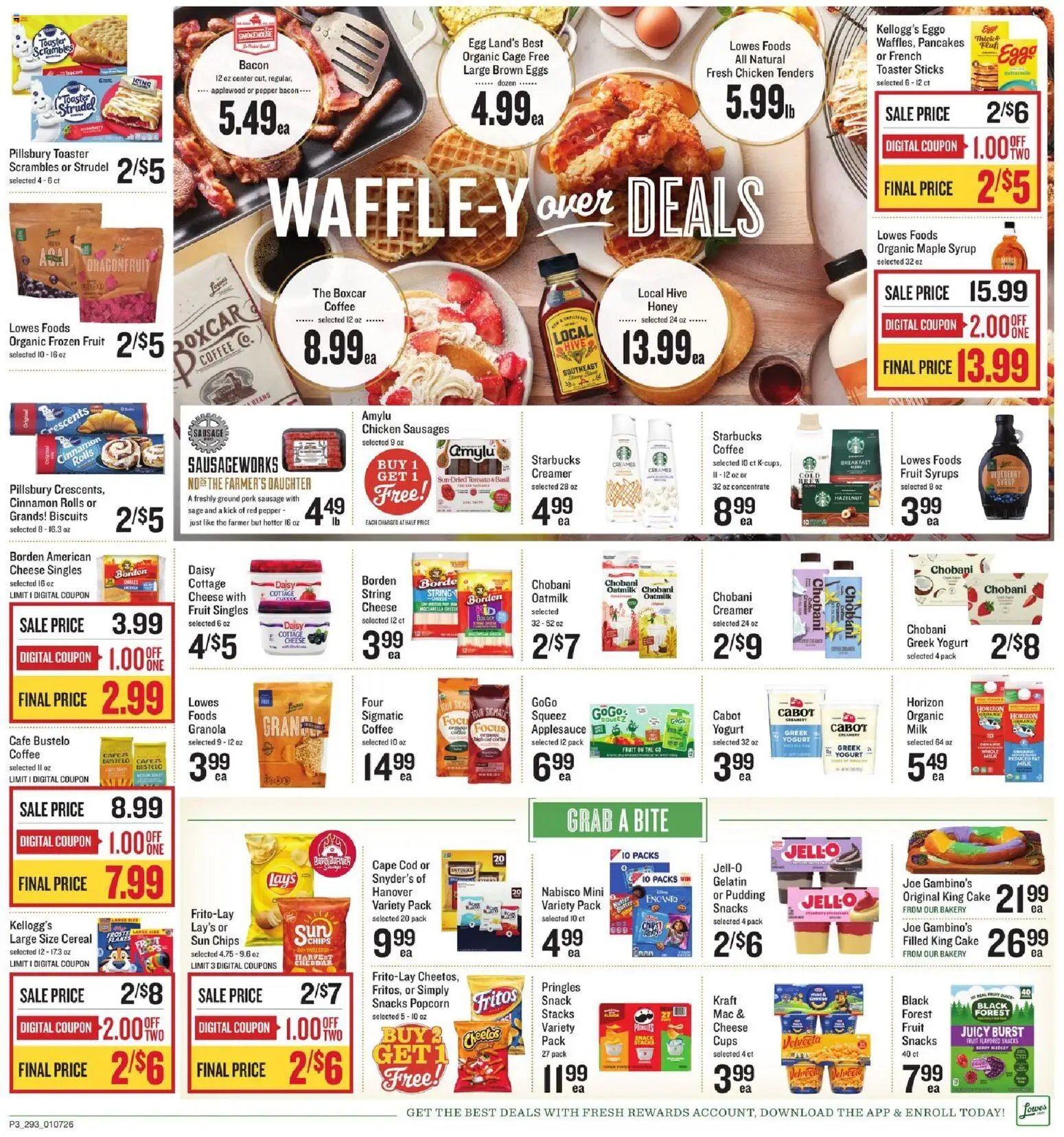 Lowes Foods offer from 01/07/2026 Weekly Ad - SC