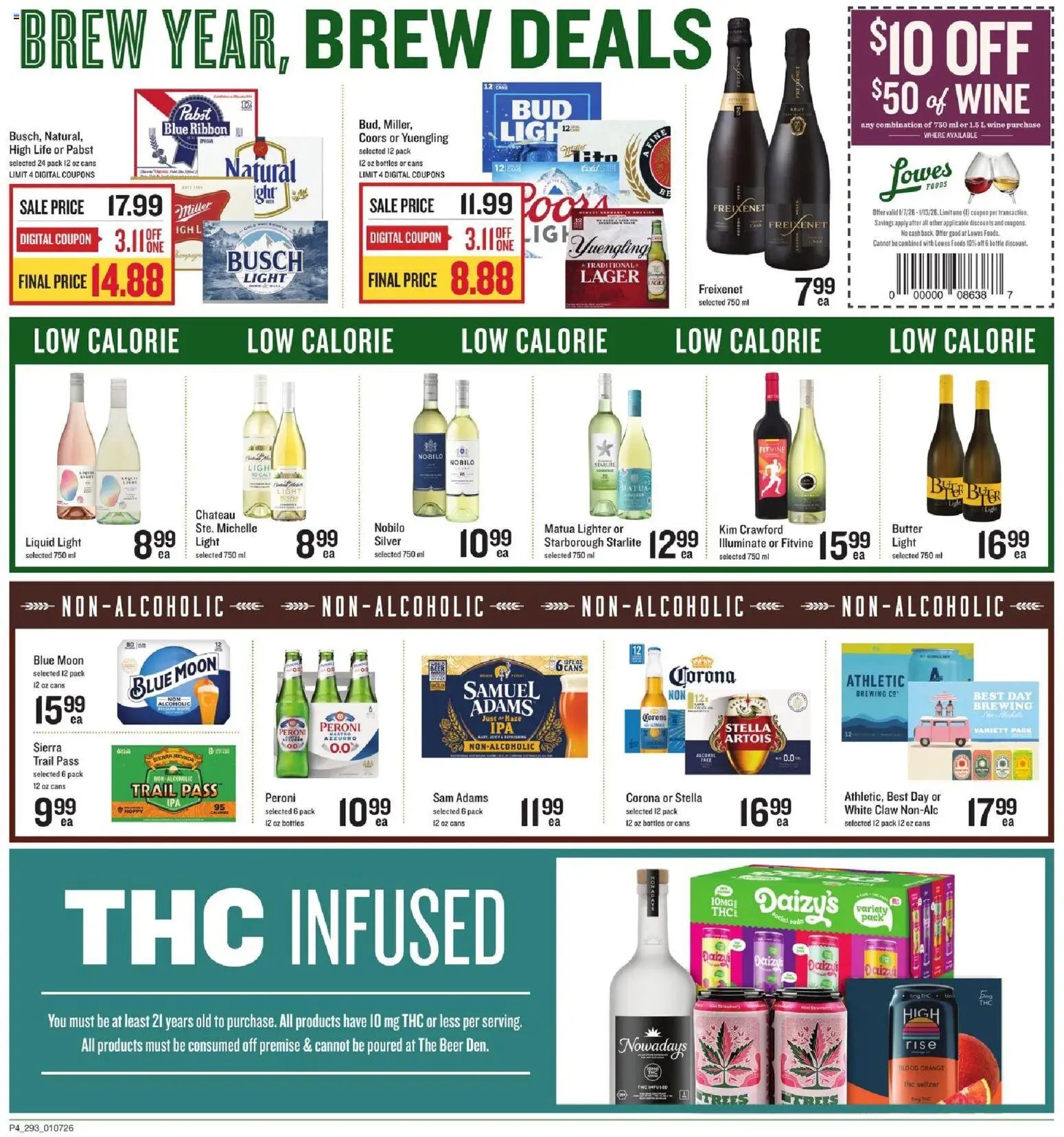 Lowes Foods offer from 01/07/2026 Weekly Ad - SC