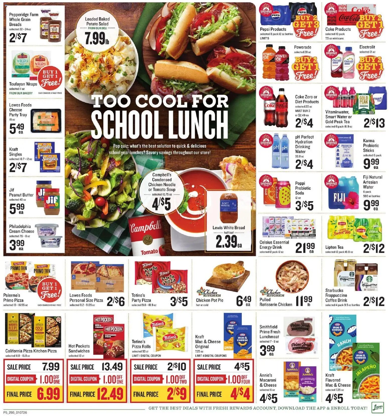 Lowes Foods offer from 01/07/2026 Weekly Ad - SC