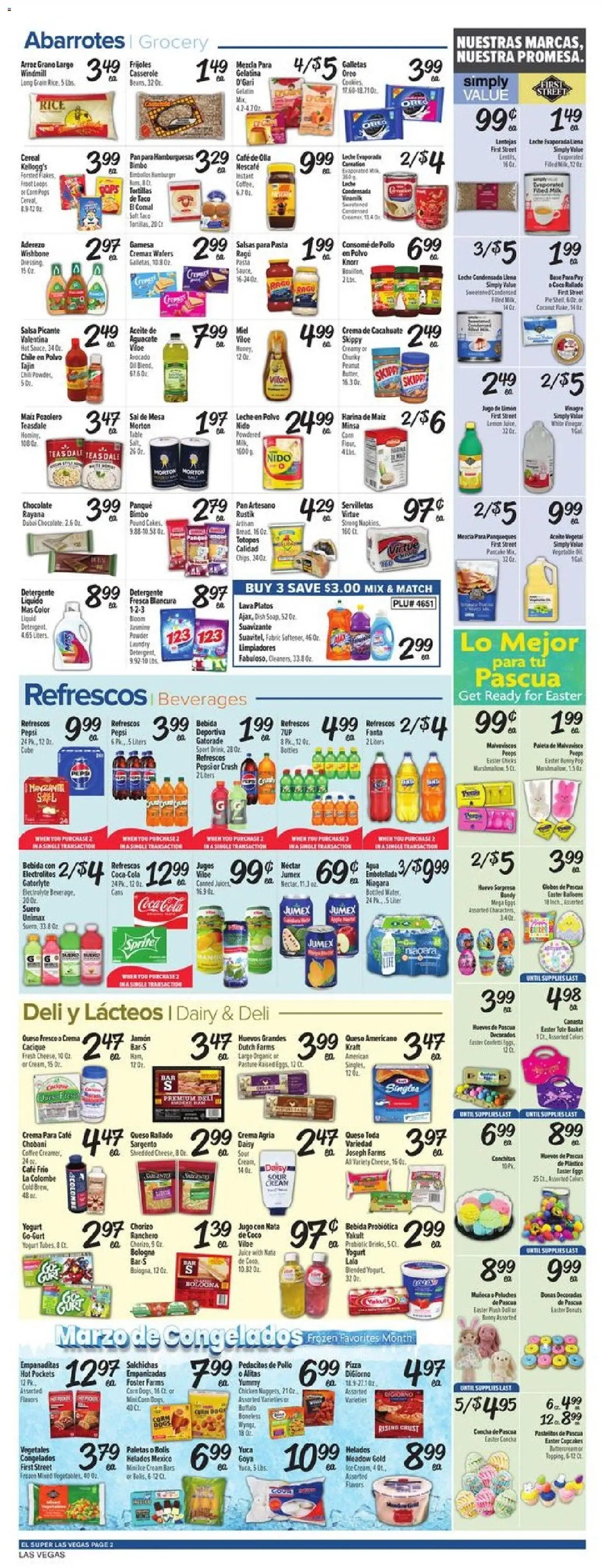 El Super offer from 03/25/2026 El Super Weekly Ad - NV