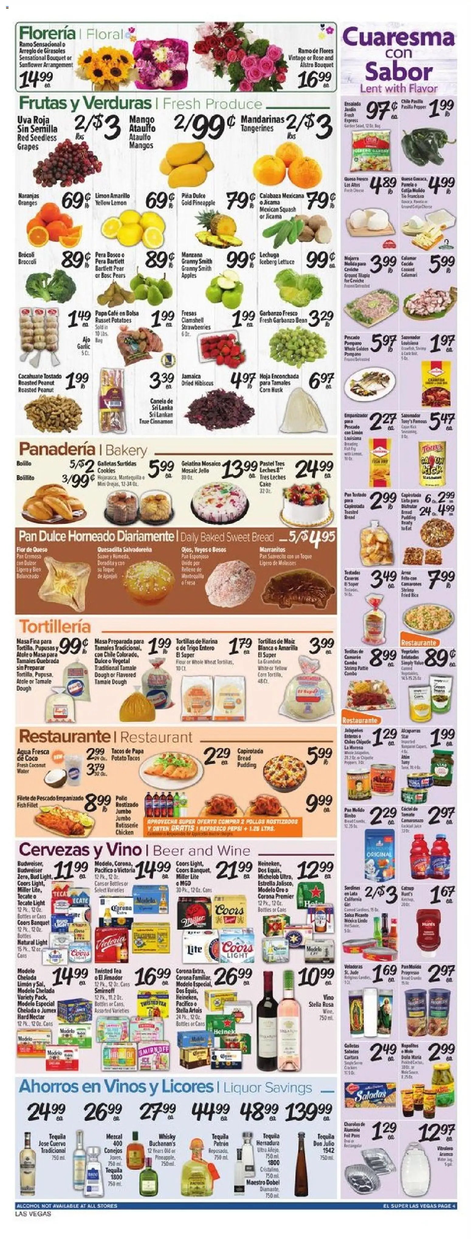 El Super offer from 03/25/2026 El Super Weekly Ad - NV