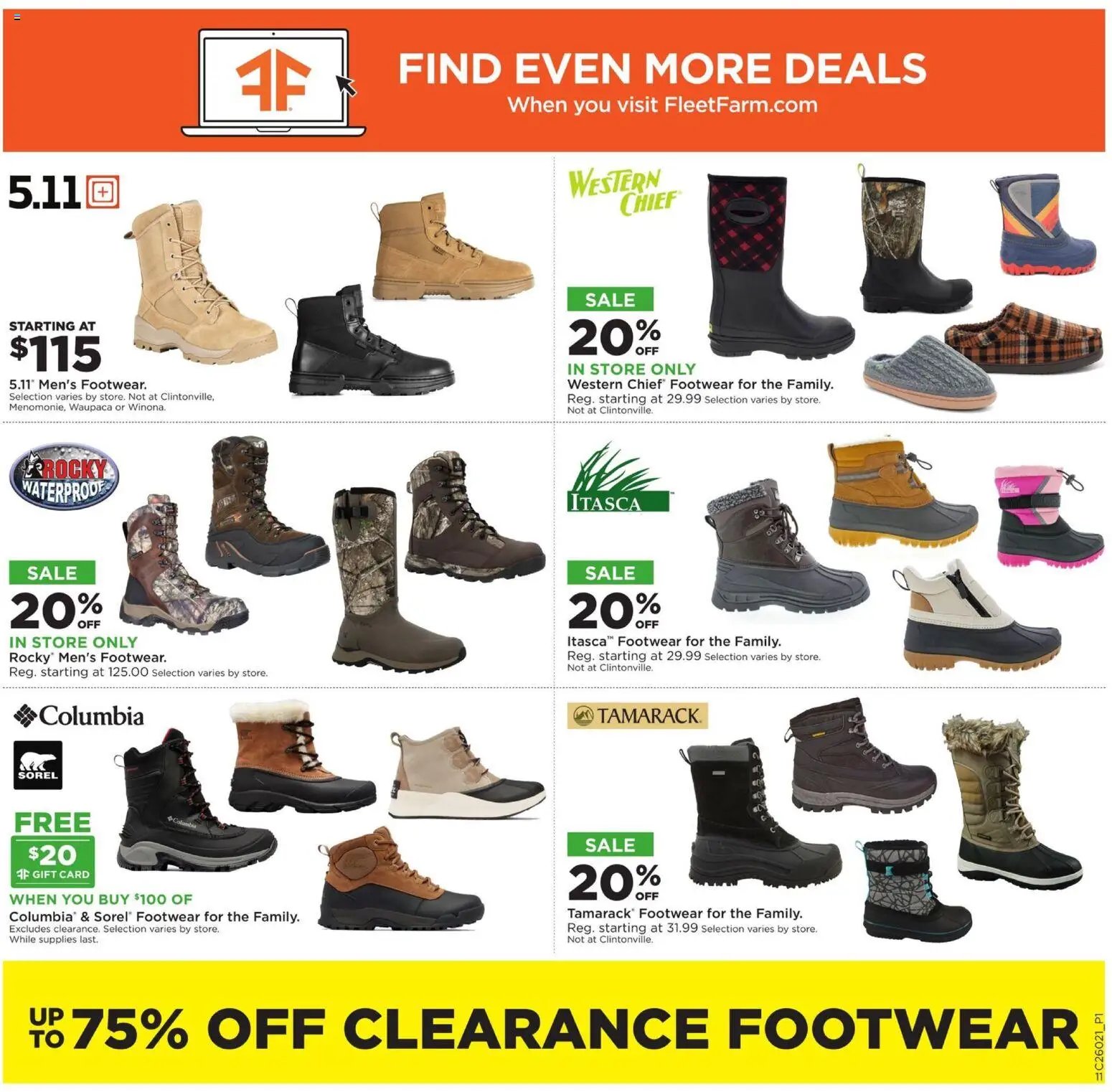 Mills Fleet Farm offer from 01/05/2026 Weekly Ad