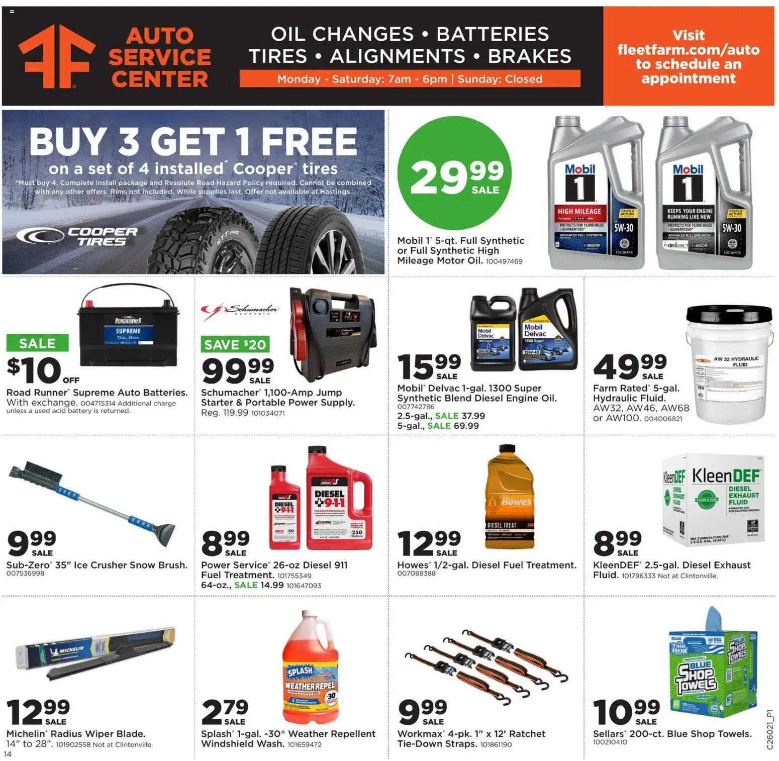Mills Fleet Farm offer from 01/05/2026 Weekly Ad