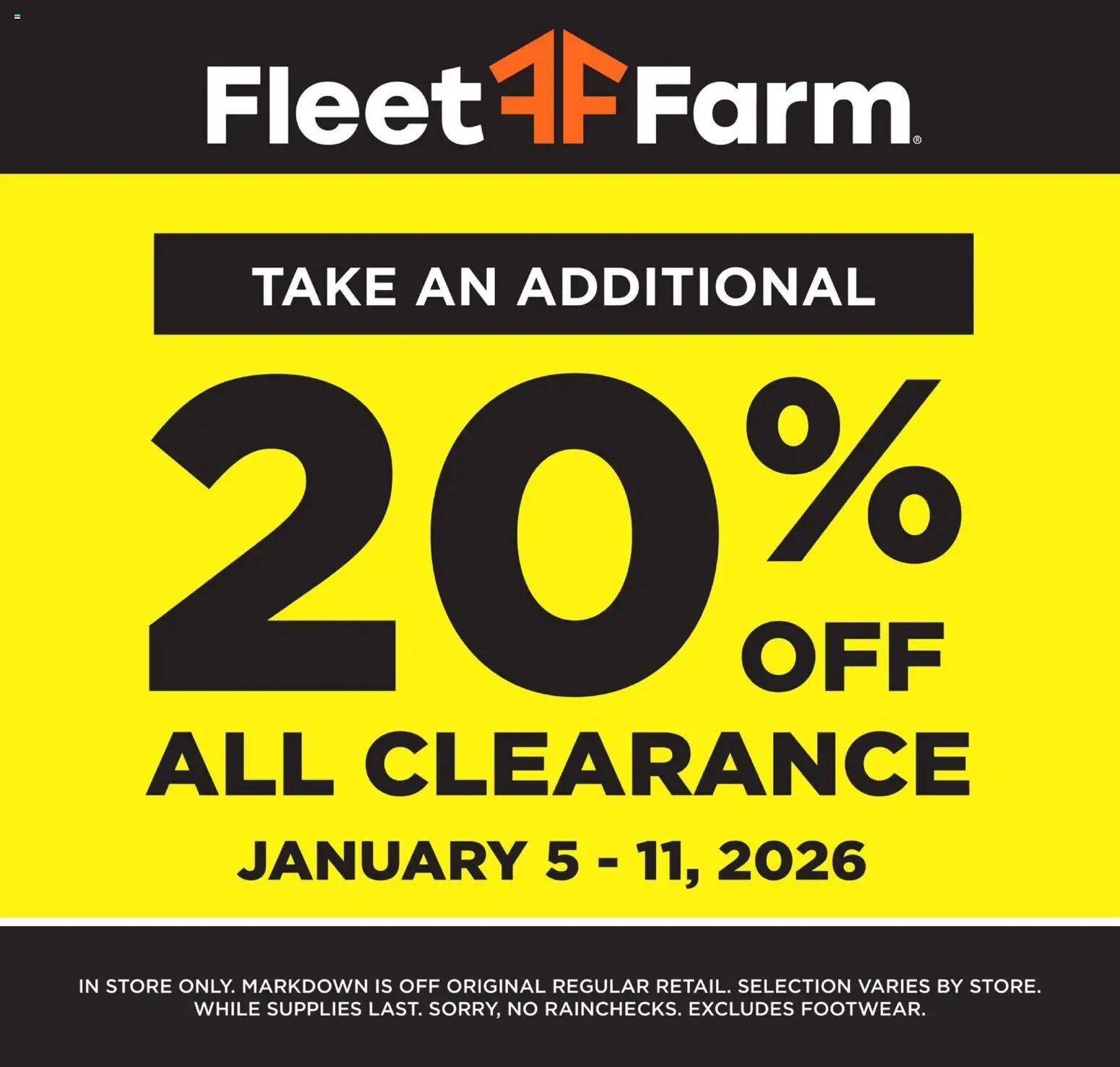 Mills Fleet Farm offer from 01/05/2026 Weekly Ad
