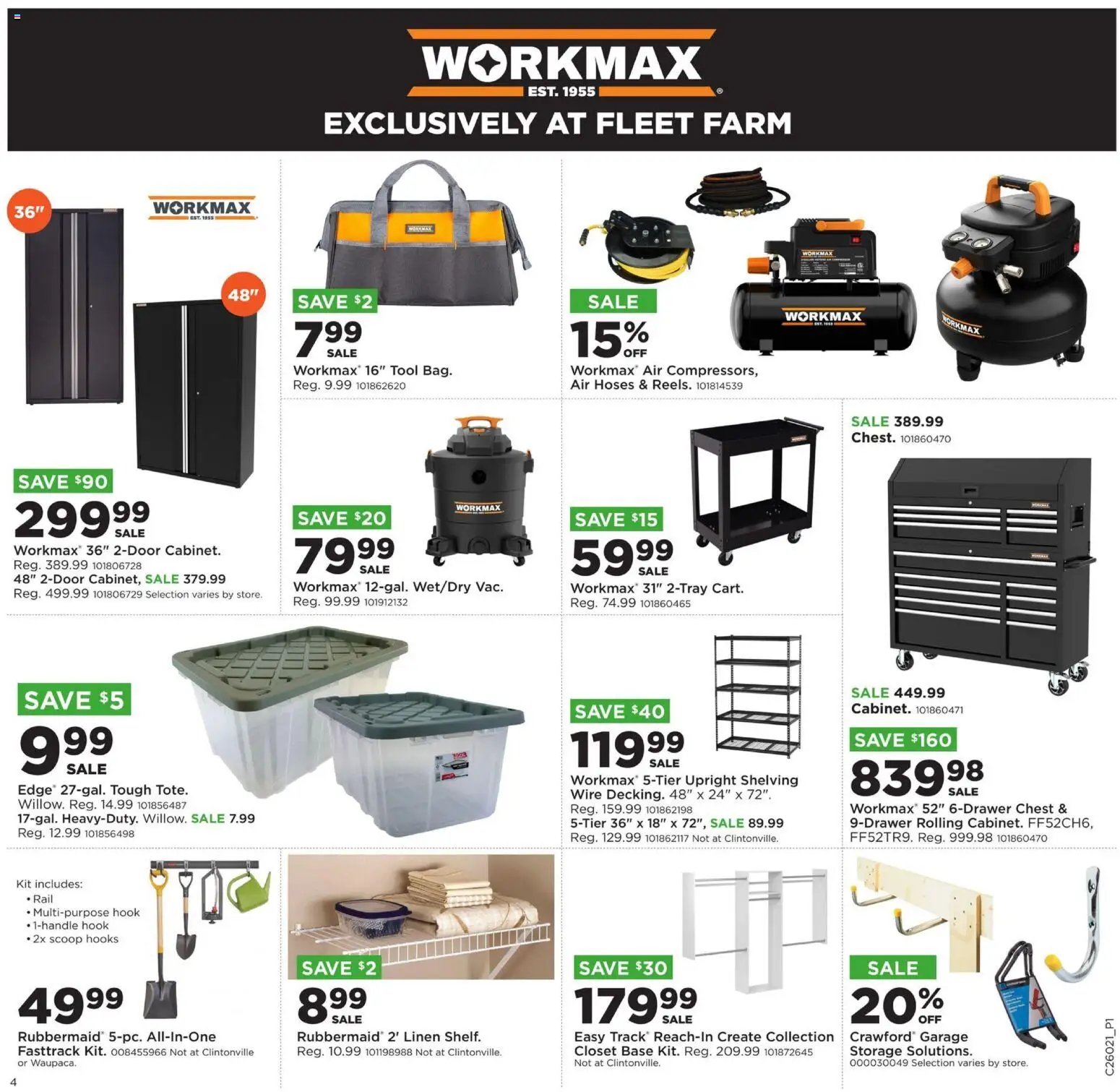 Mills Fleet Farm offer from 01/05/2026 Weekly Ad