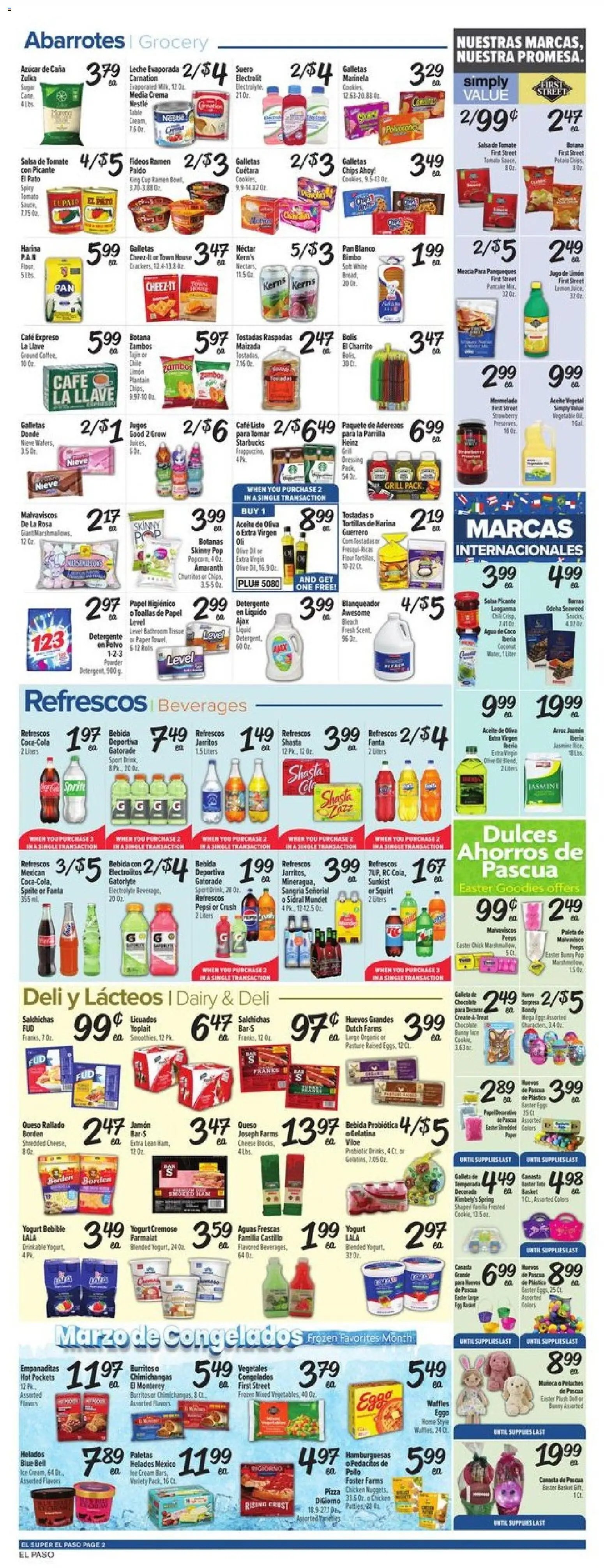 El Super offer from 03/18/2026 El Super Weekly Ad - TX