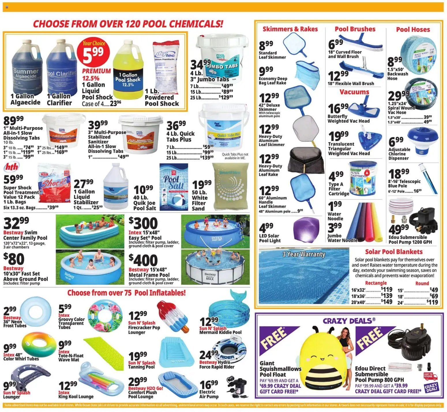 Ocean State Job Lot offer from 06/11/2026 Ocean State Job Lot Weekly Ad