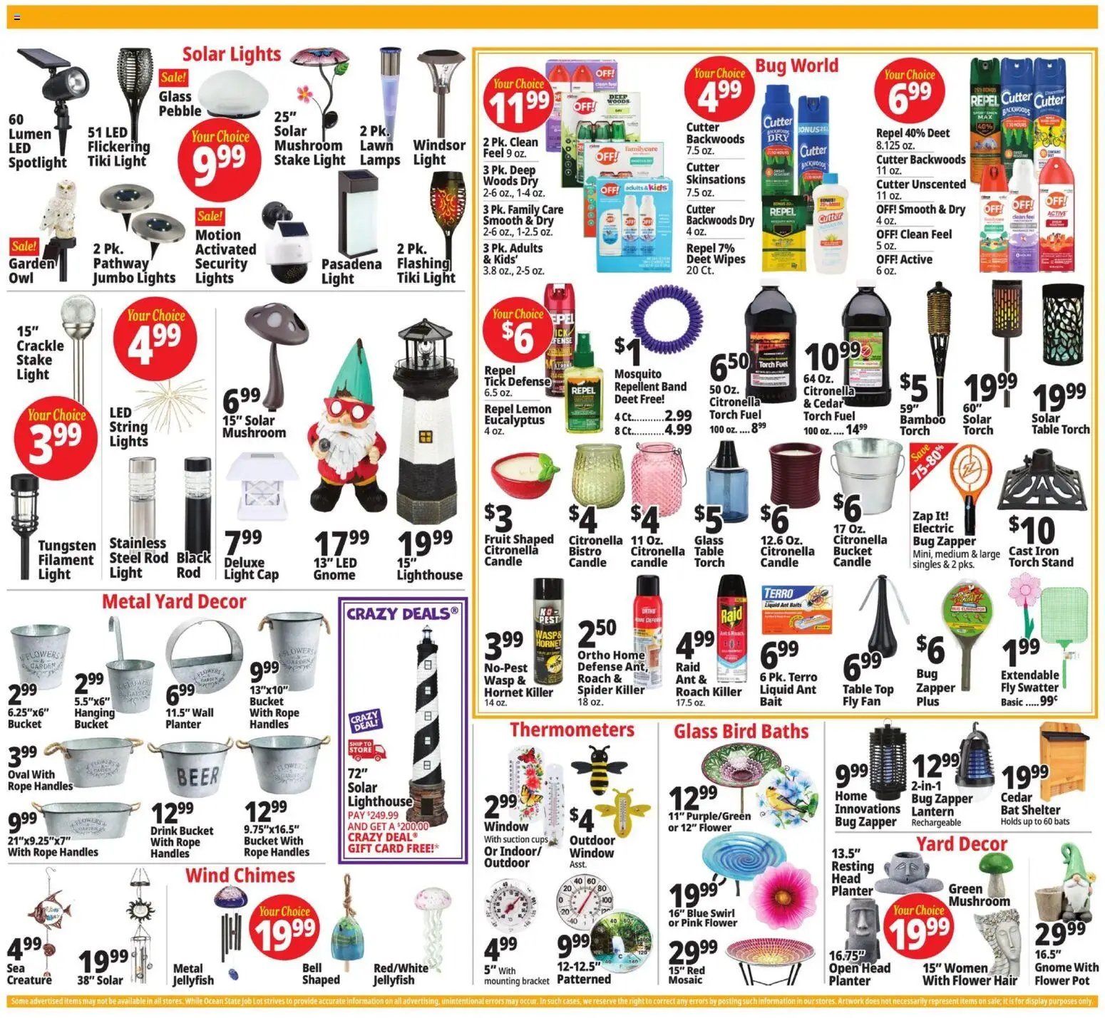 Ocean State Job Lot offer from 06/11/2026 Ocean State Job Lot Weekly Ad