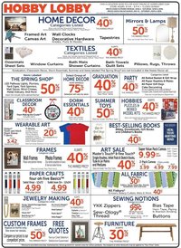 Hobby Lobby offer from 05/31/2026 Hobby Lobby Weekly Ad