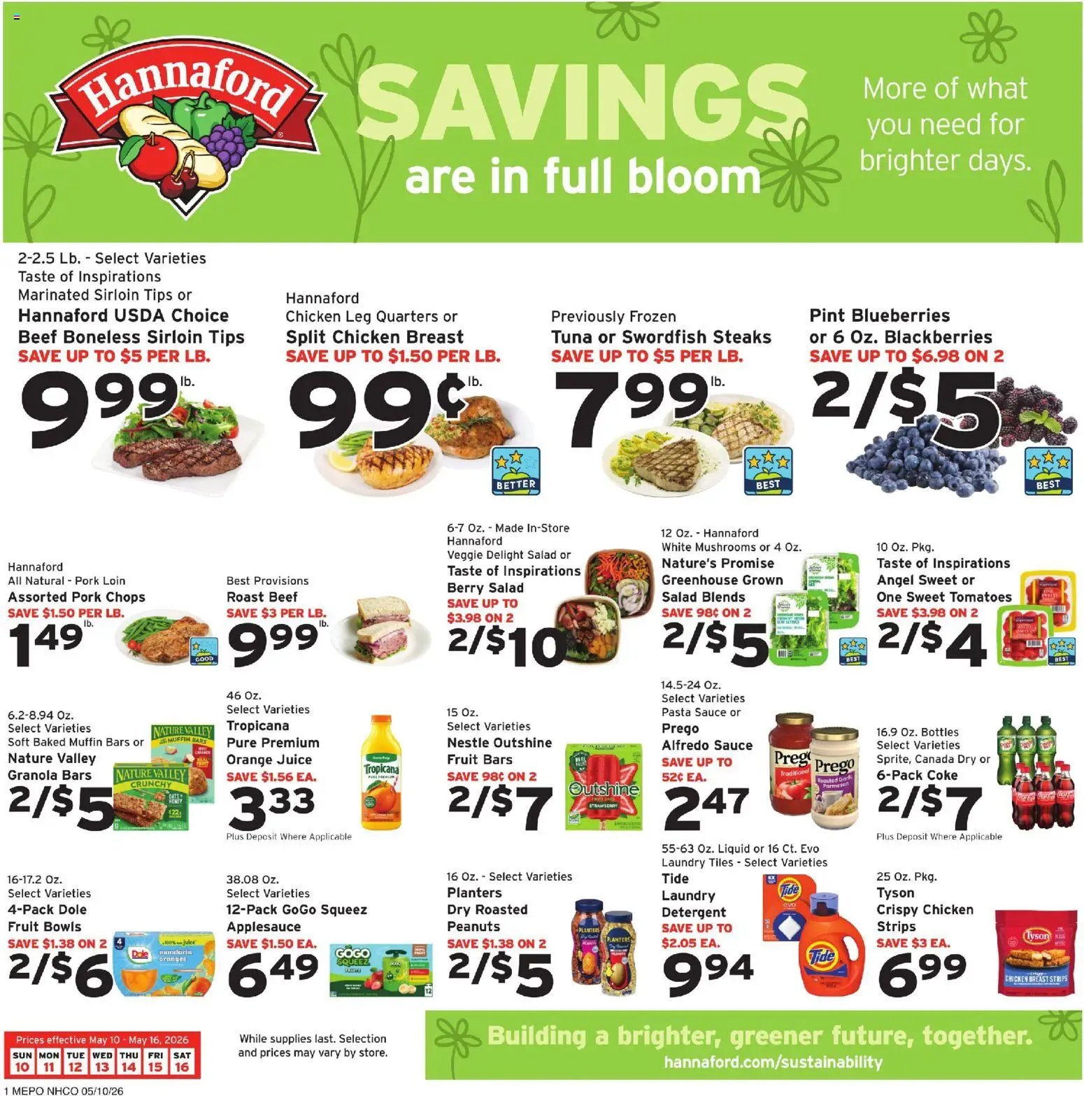 Hannaford offer from 05/10/2026 Hannaford Weekly Ad
