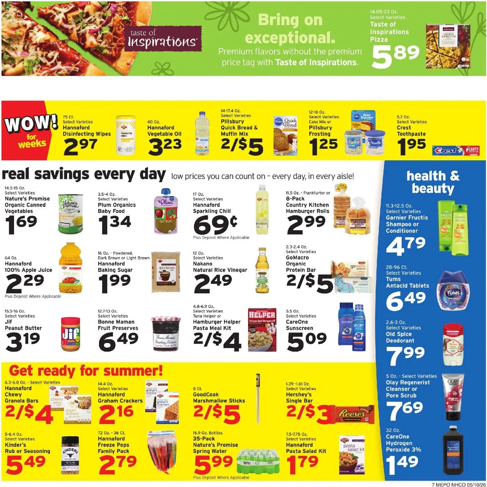 Hannaford offer from 05/10/2026 Hannaford Weekly Ad
