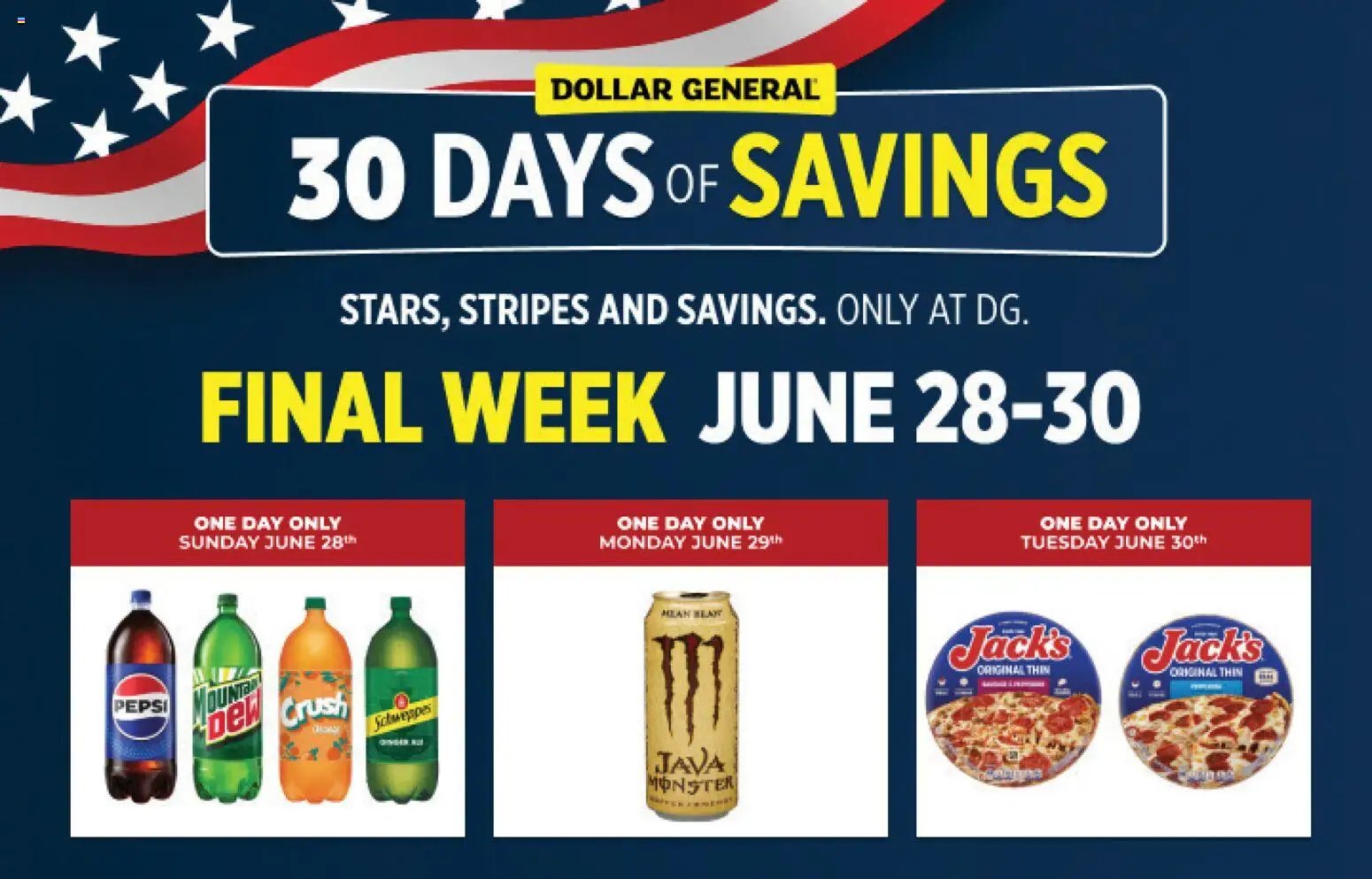 Dollar General offer from 06/28/2026 Dollar General Weekly Ad - TX