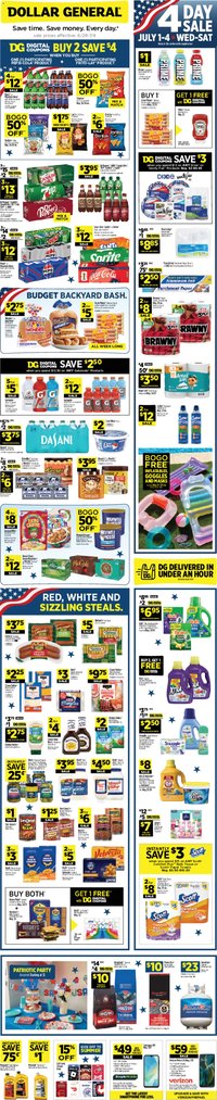 Dollar General offer from 06/28/2026 Dollar General Weekly Ad - TX