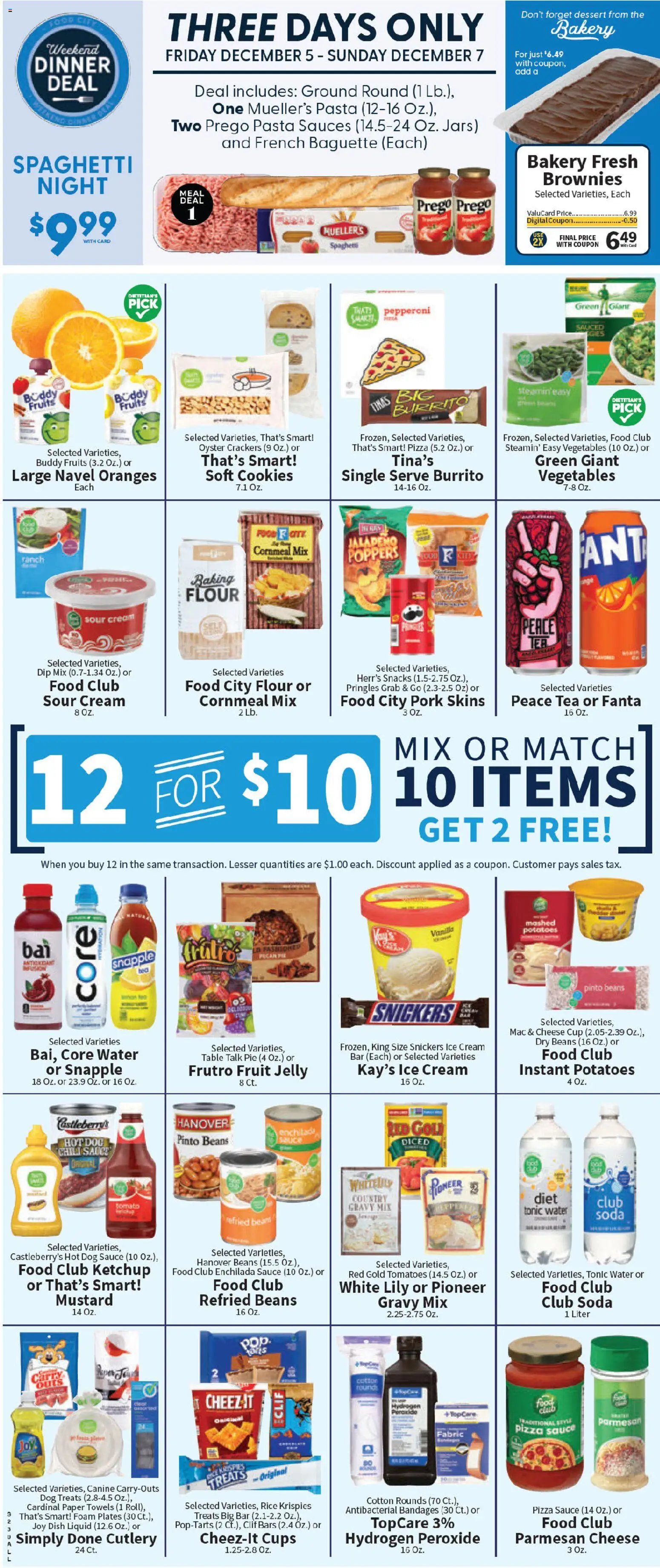 Food City offer from 12/03/2025 Weekly Ad