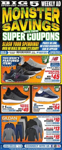 Big 5 Sporting Goods offer from 10/31/2025 Weekly Ad (2025-10-31 - 2025-11-06)