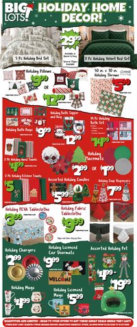 Big Lots Weekly Ad from 10/25/2026 - Flyer