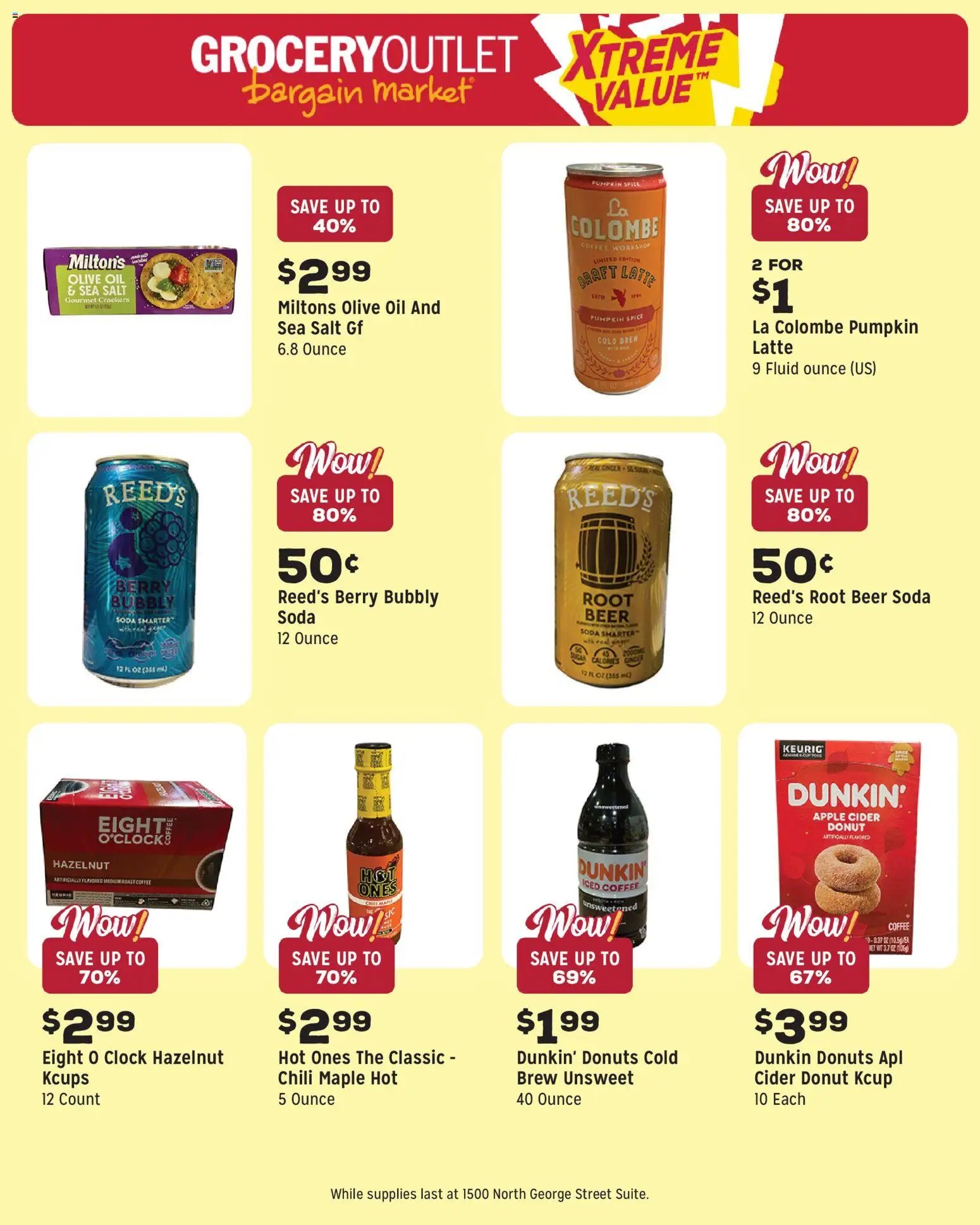 Grocery Outlet offer from 03/25/2026 Grocery Outlet Weekly Ad - PA