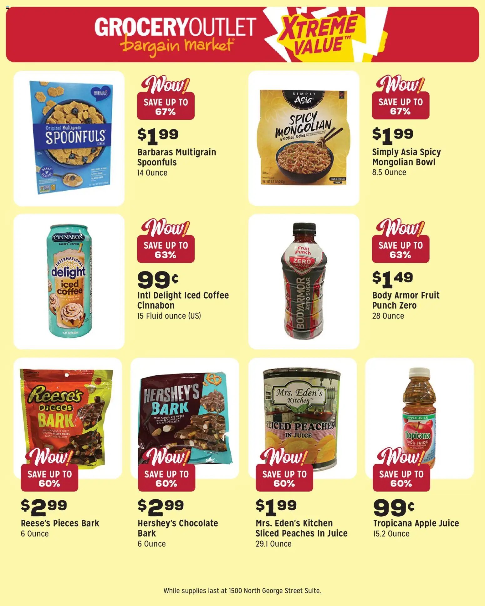 Grocery Outlet offer from 03/25/2026 Grocery Outlet Weekly Ad - PA