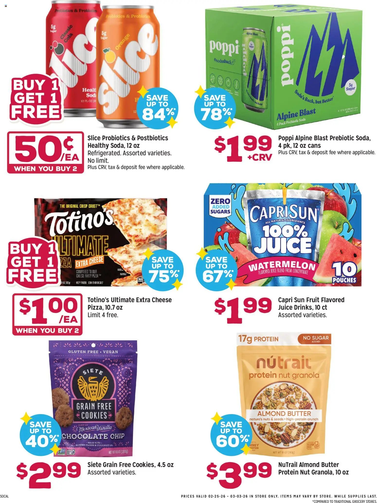 Grocery Outlet offer from 02/25/2026 Weekly Ad - CA