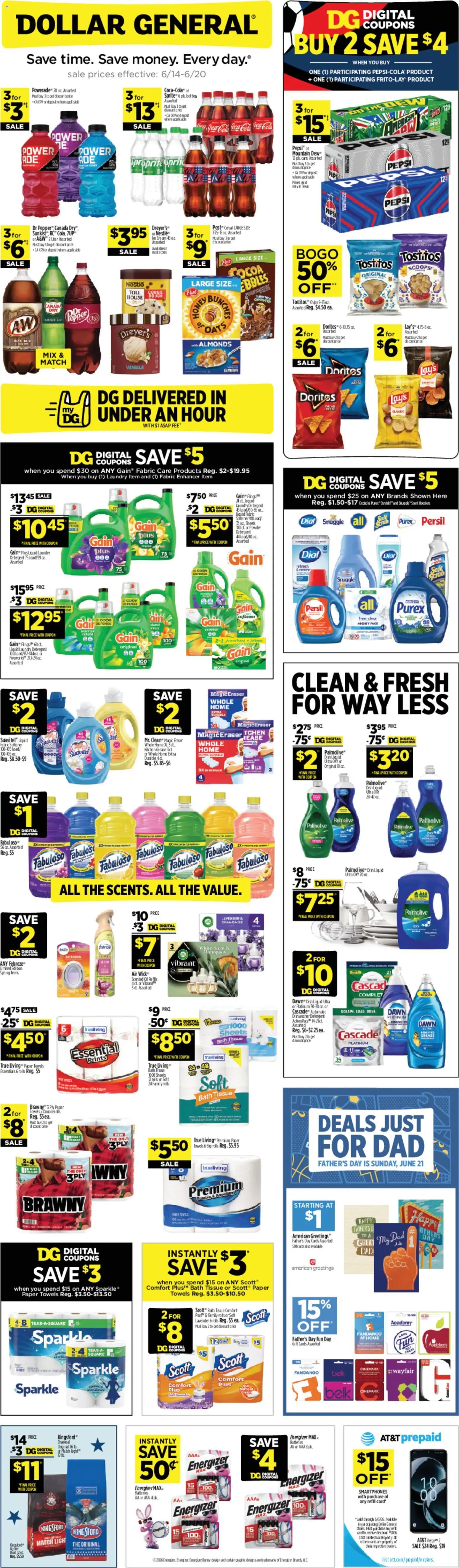 Dollar General offer from 06/14/2026 Dollar General Weekly Ad