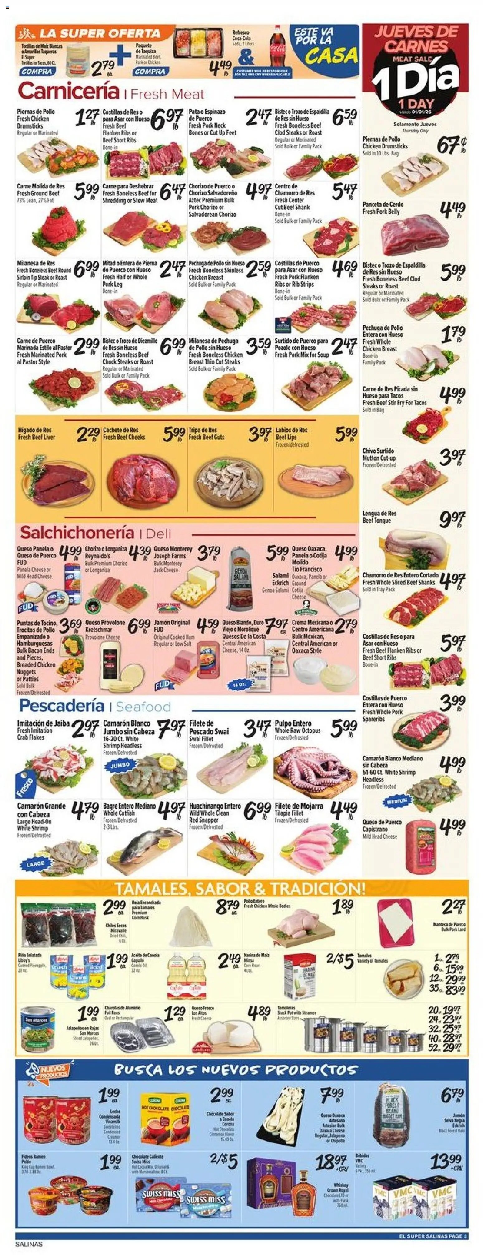 El Super offer from 12/31/2025 Weekly Ad