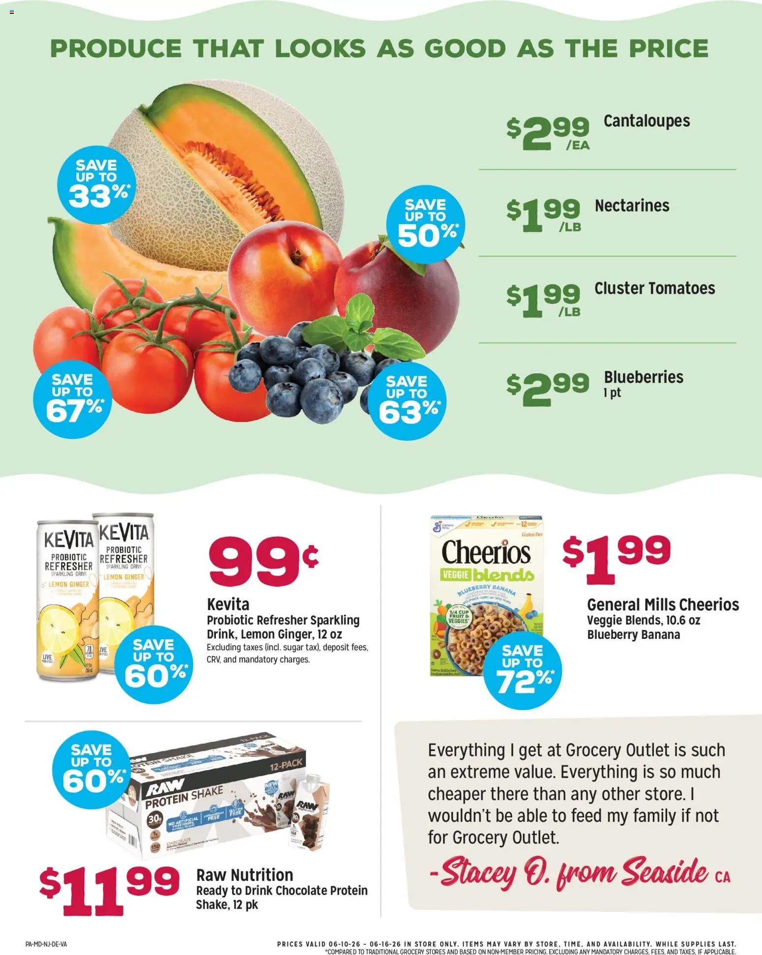 Grocery Outlet offer from 06/10/2026 Grocery Outlet Weekly Ad - MD