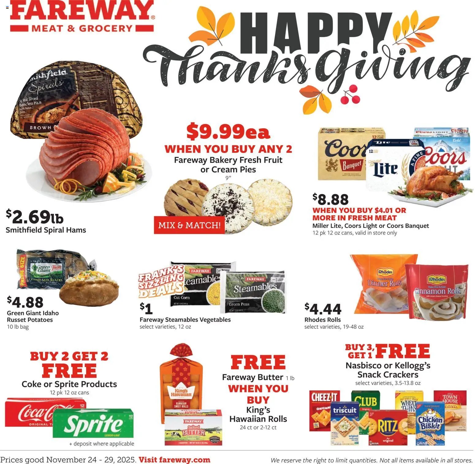 Fareway offer from 11/24/2025 Weekly Ad