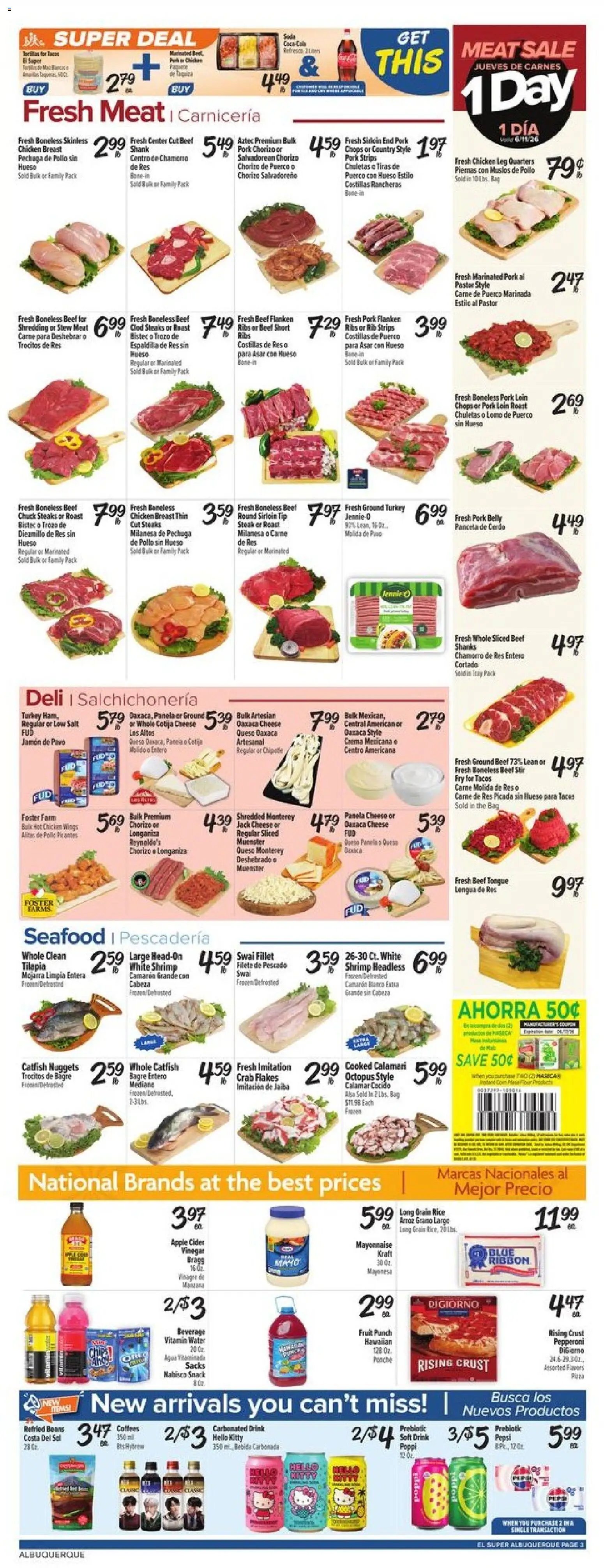 El Super offer from 06/10/2026 El Super Weekly Ad - NM