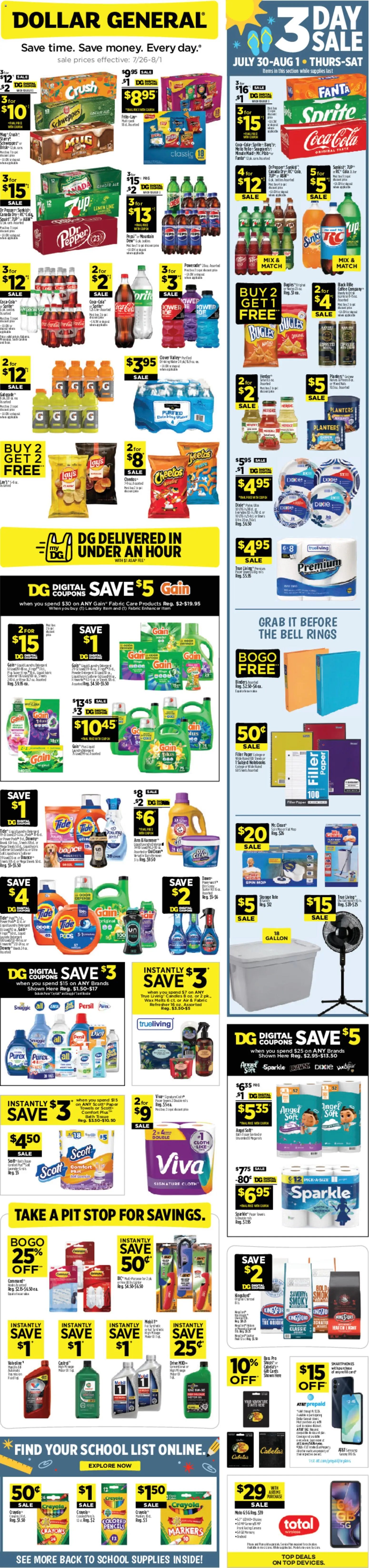 Dollar General offer from 07/26/2026 Dollar General Weekly Ad - TX