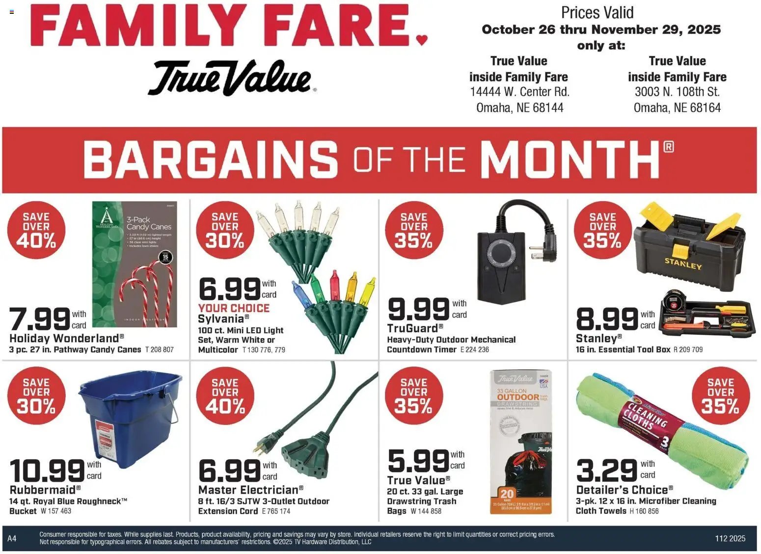 Family Fare offer from 11/16/2025 Weekly Ad - NE