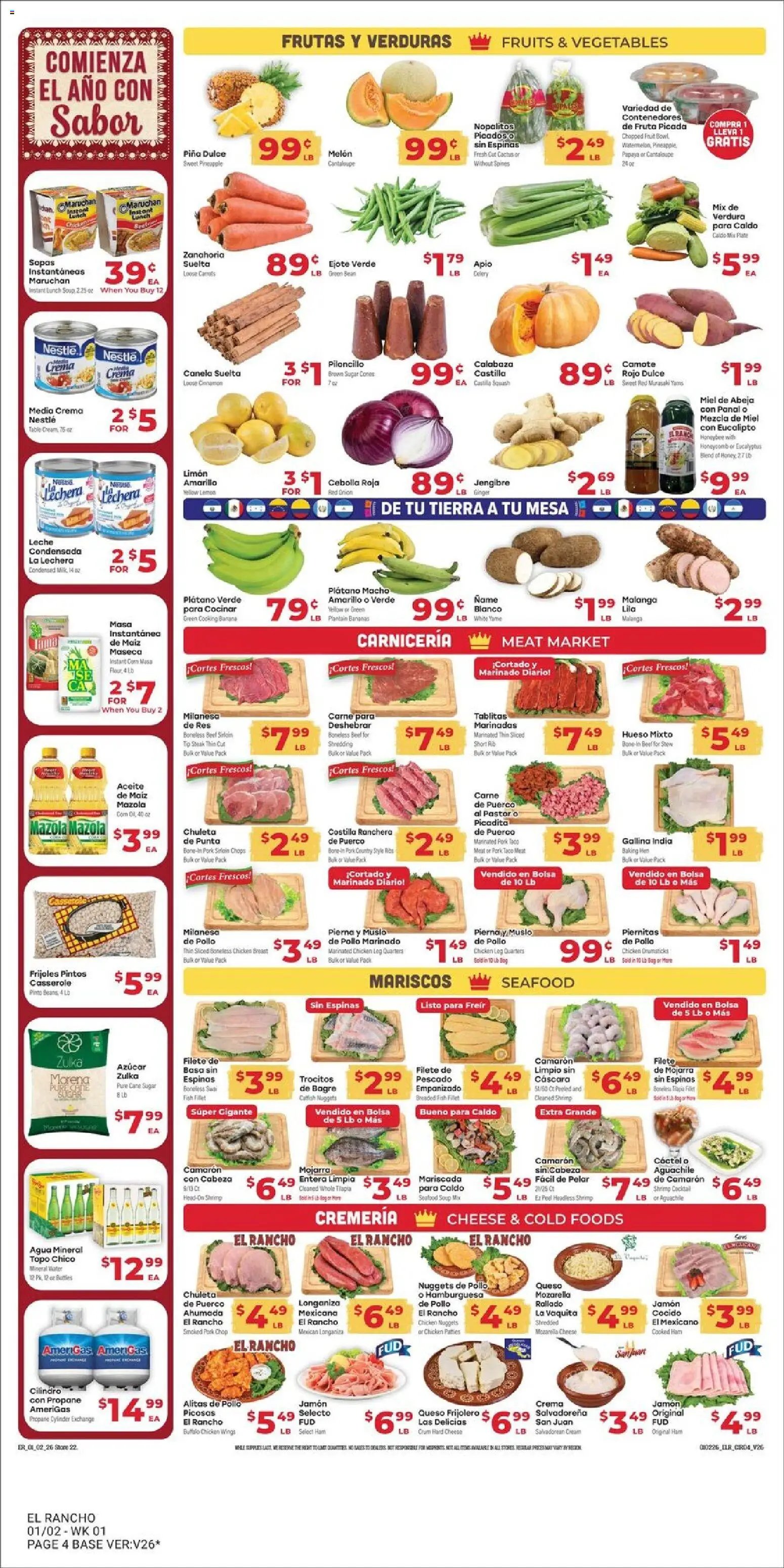 El Rancho offer from 01/02/2026 Weekly Ad