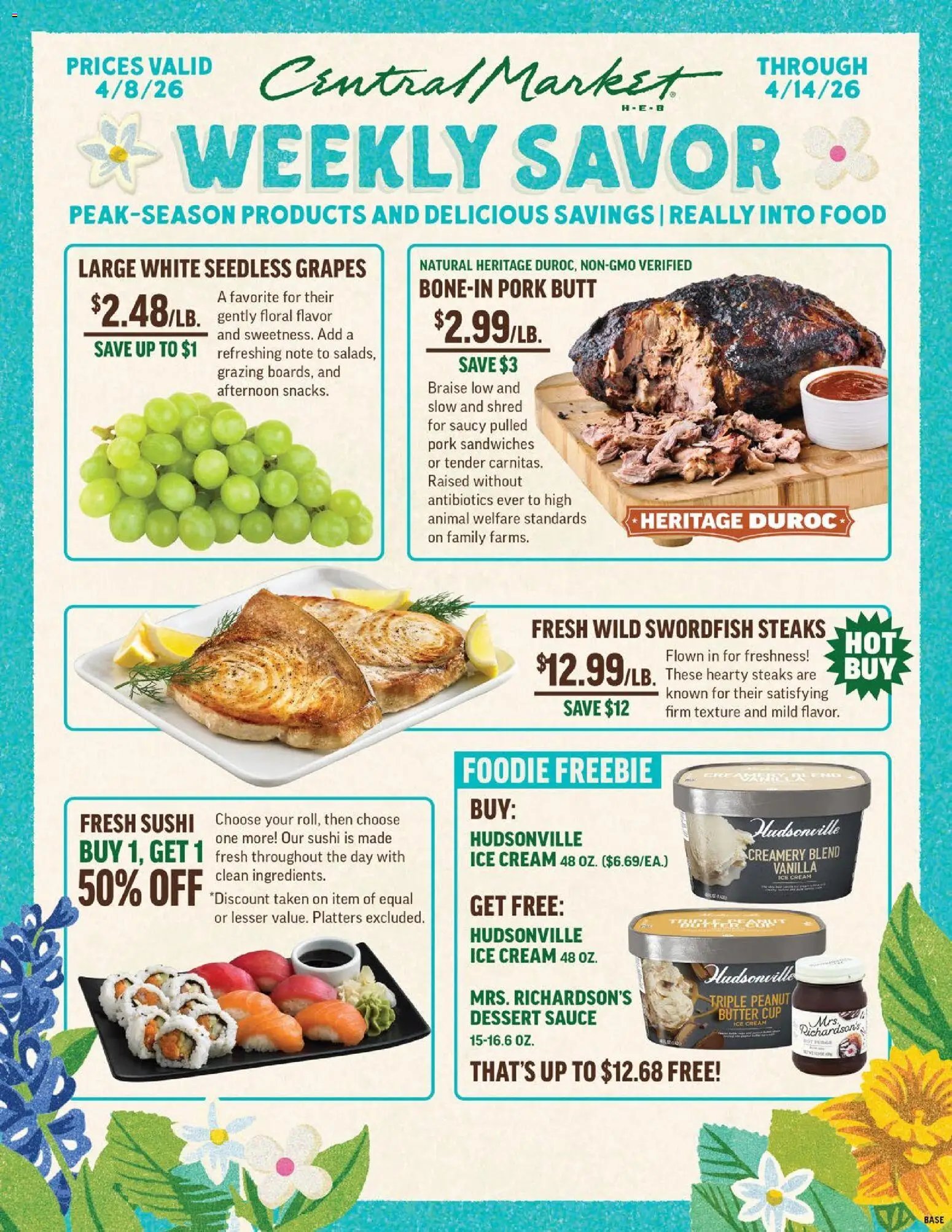 Central Market offer from 04/08/2026 Central Market Weekly Ad