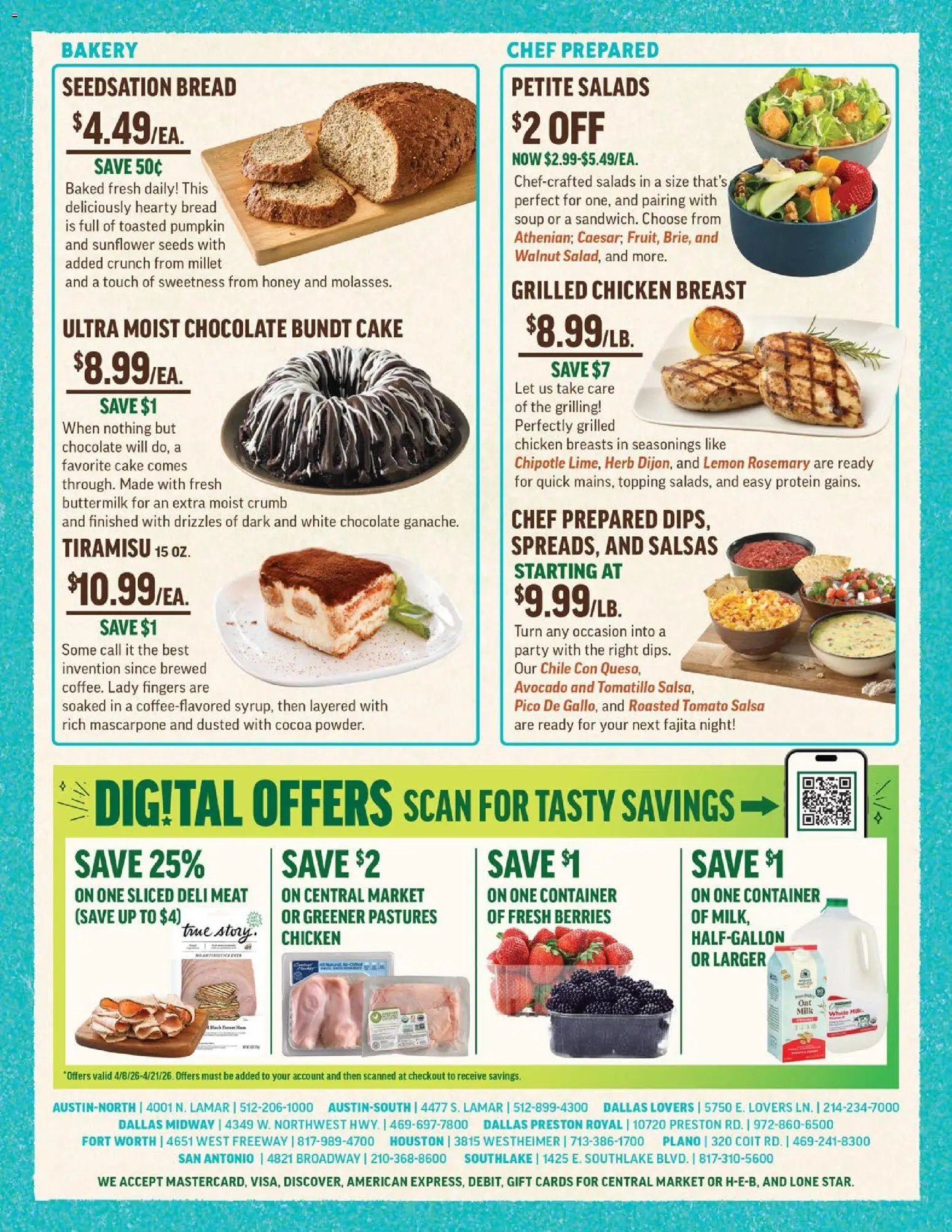 Central Market offer from 04/08/2026 Central Market Weekly Ad