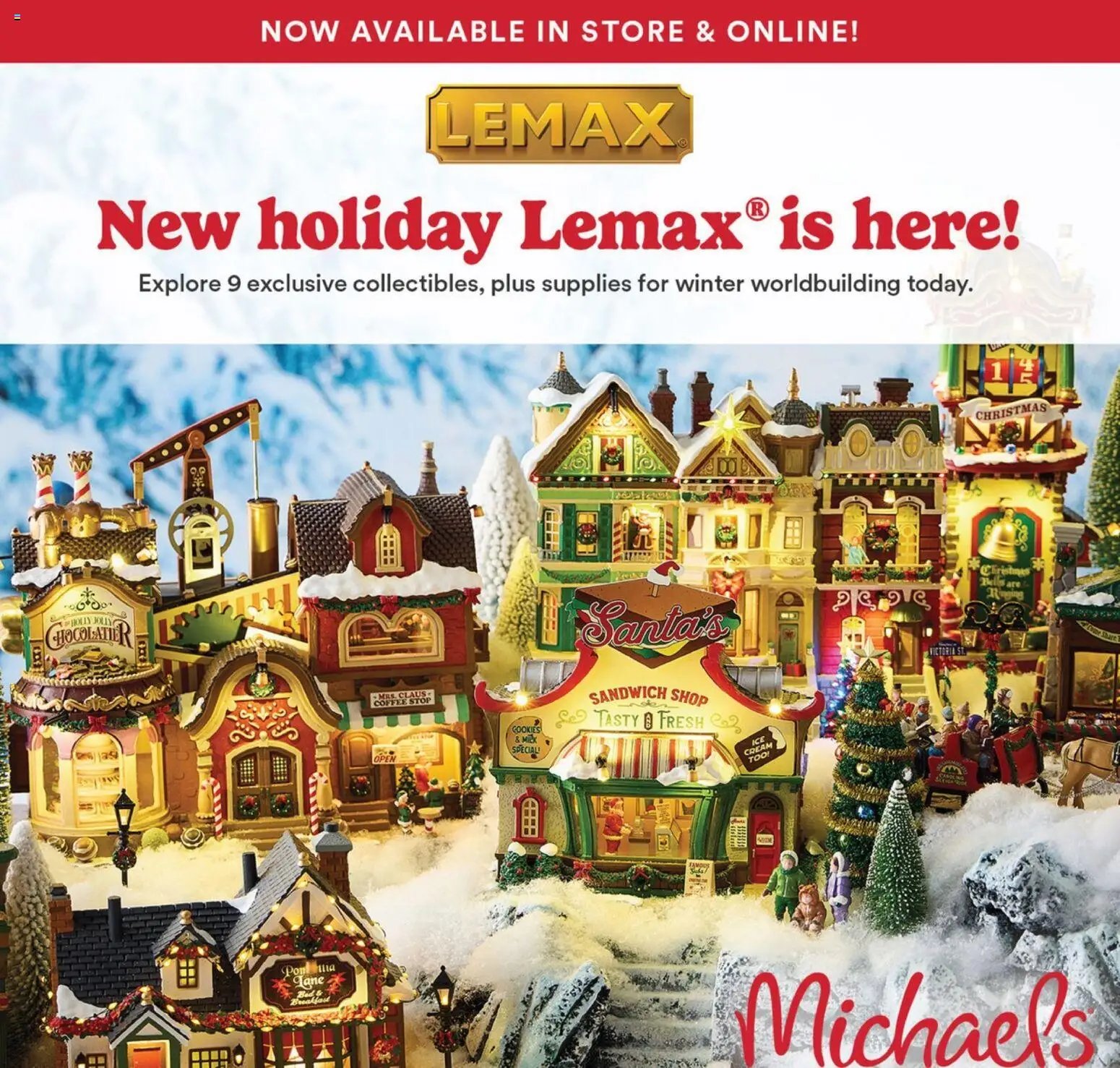 Michaels offer from 08/30/2026 Michaels Ad