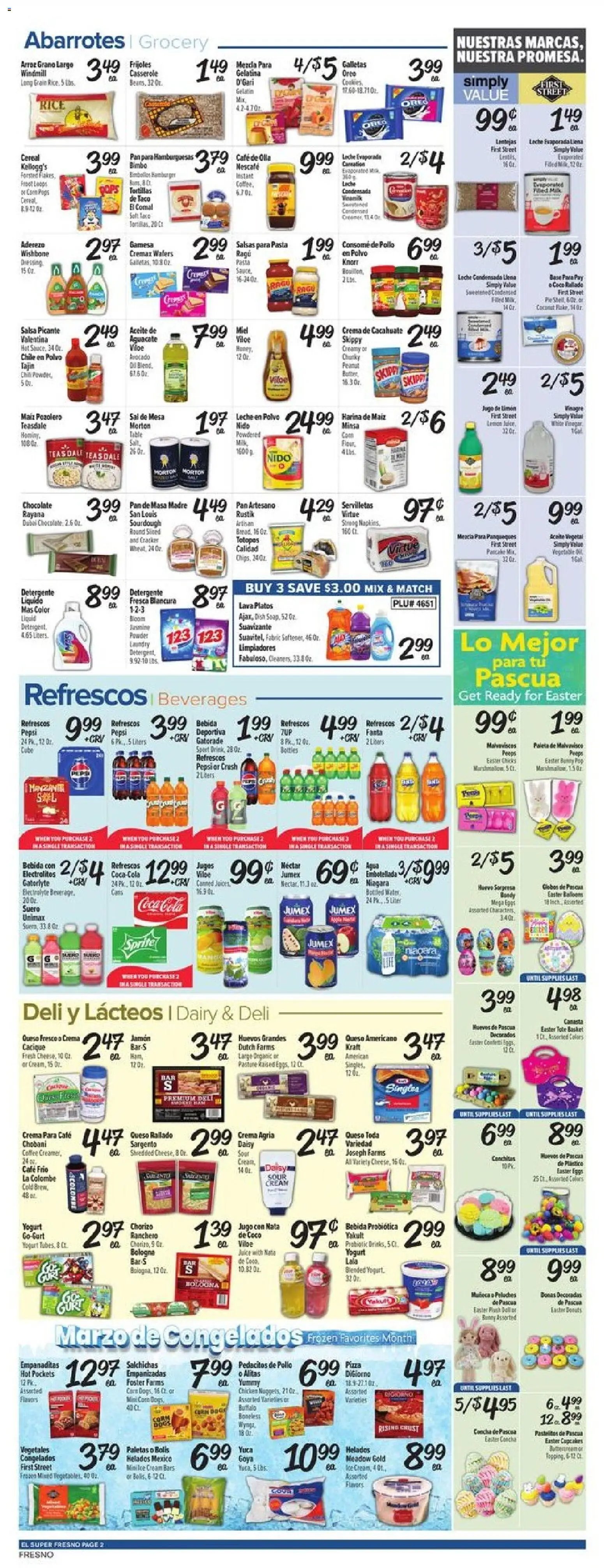El Super offer from 03/25/2026 El Super Weekly Ad - CA