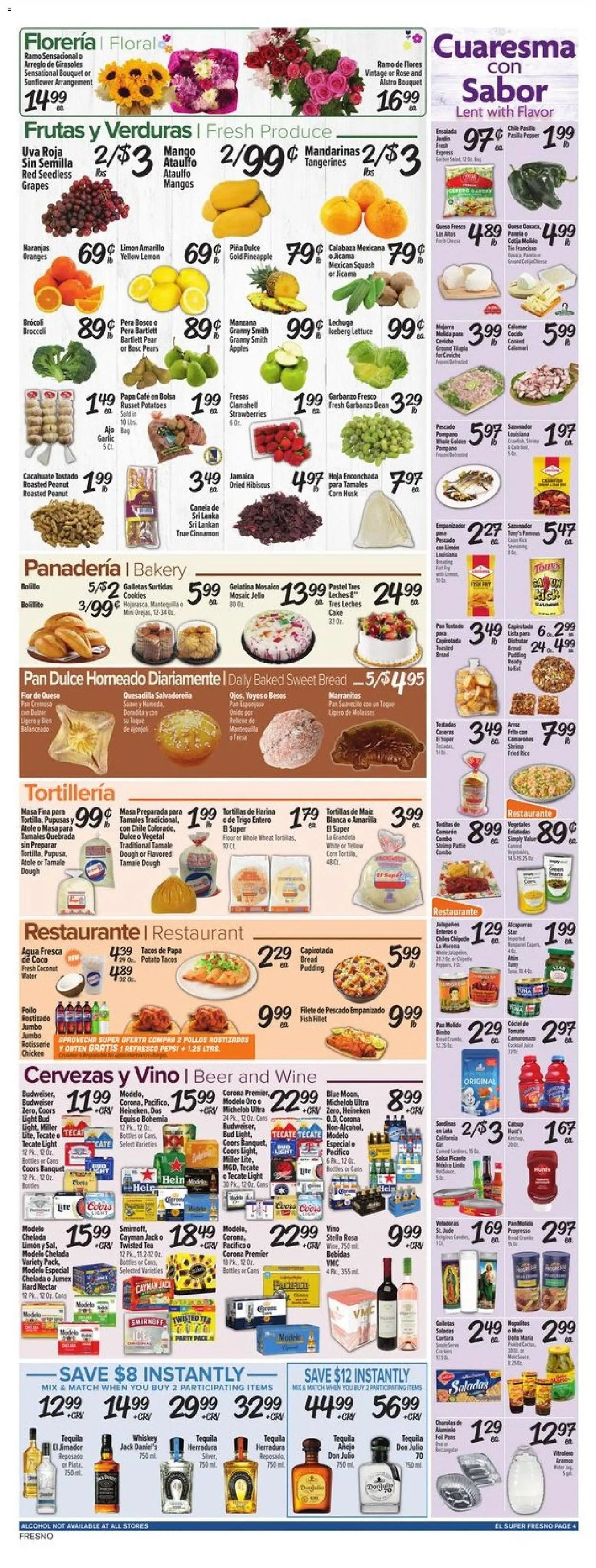 El Super offer from 03/25/2026 El Super Weekly Ad - CA