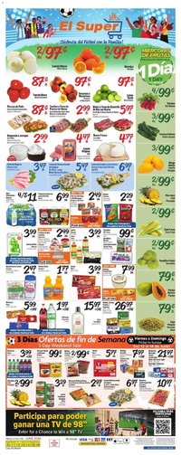 El Super offer from 06/10/2026 El Super Weekly Ad