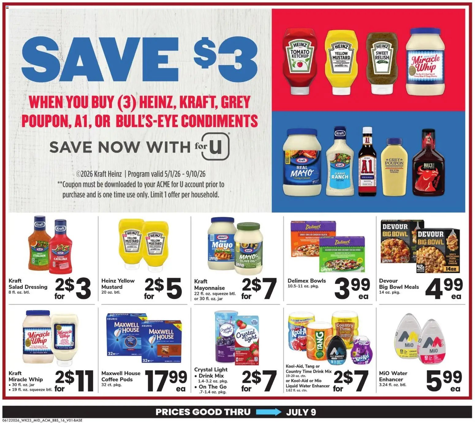 Acme offer from 06/12/2026 Acme Big Book of Savings