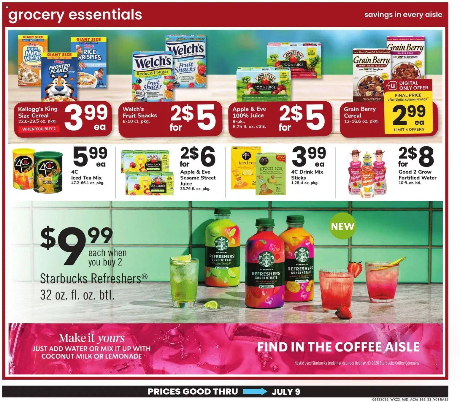 Acme offer from 06/12/2026 Acme Big Book of Savings