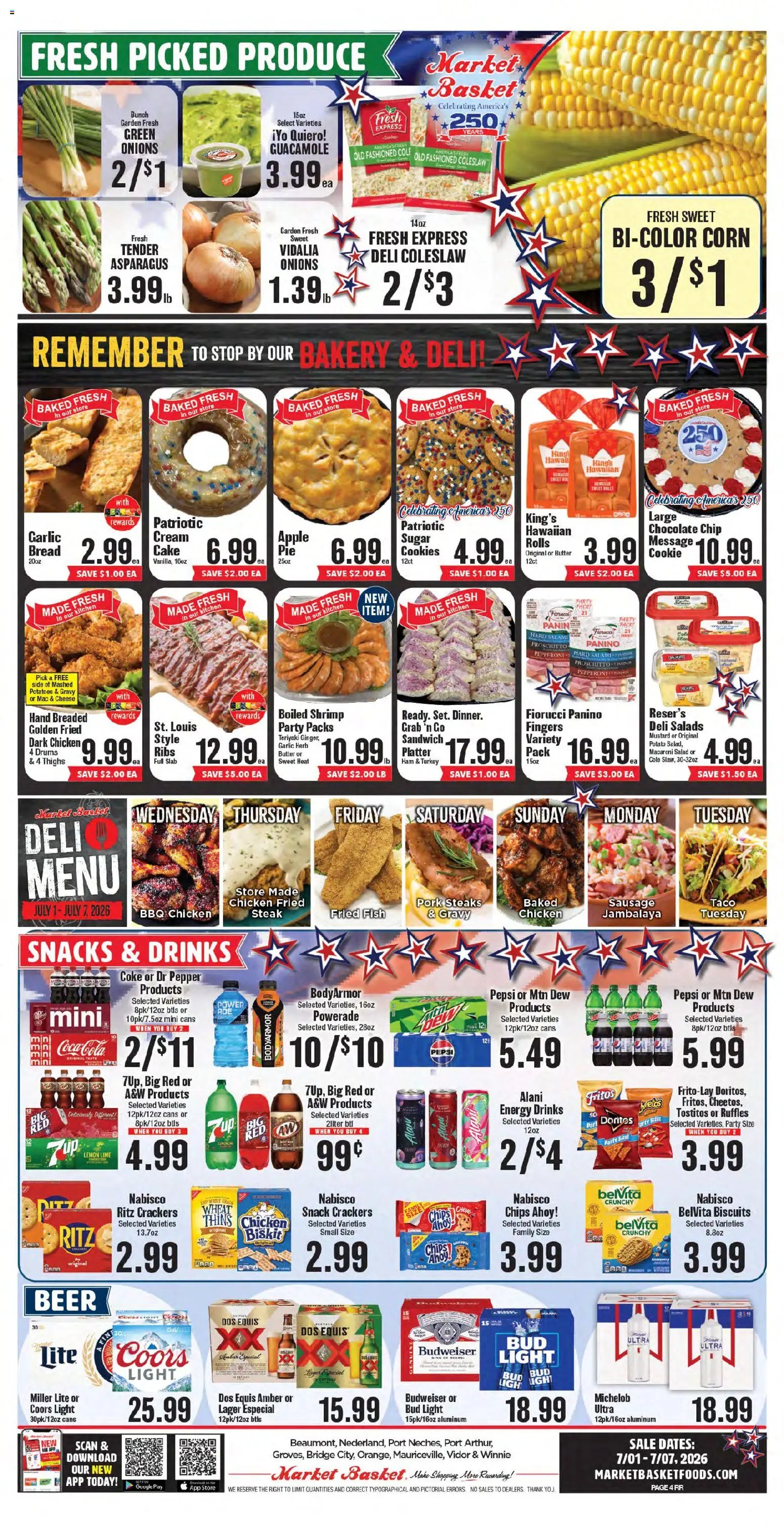 Market Basket offer from 07/01/2026 Market Basket Weekly Ad