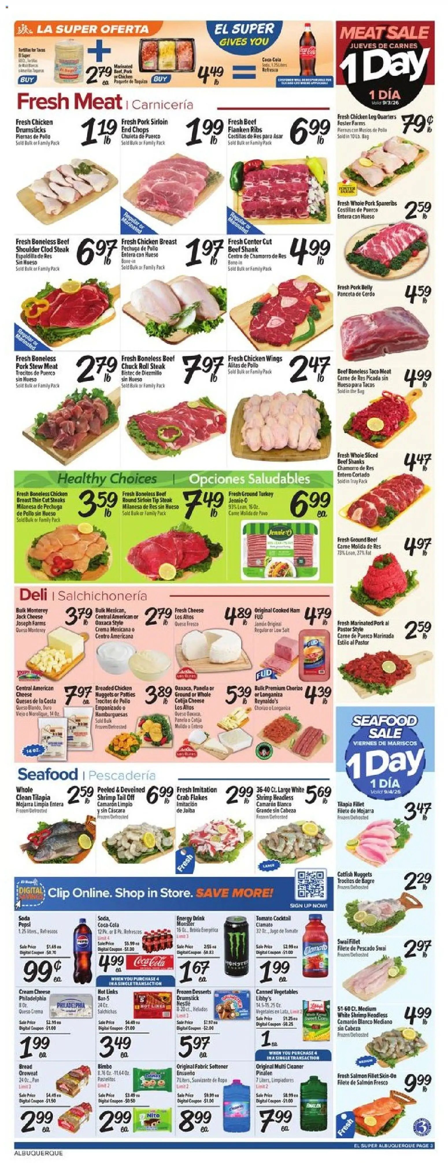 El Super offer from 09/02/2026 El Super Weekly Ad - NM