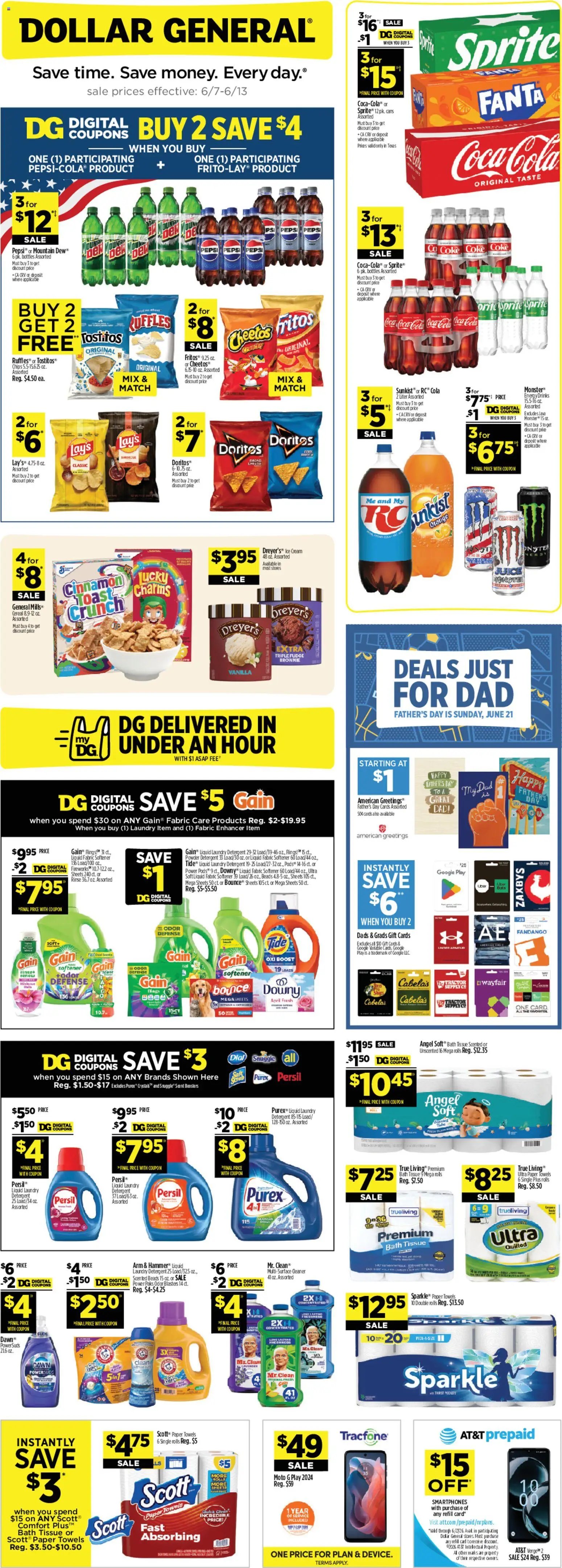Dollar General offer from 06/07/2026 Dollar General Weekly Ad - TX