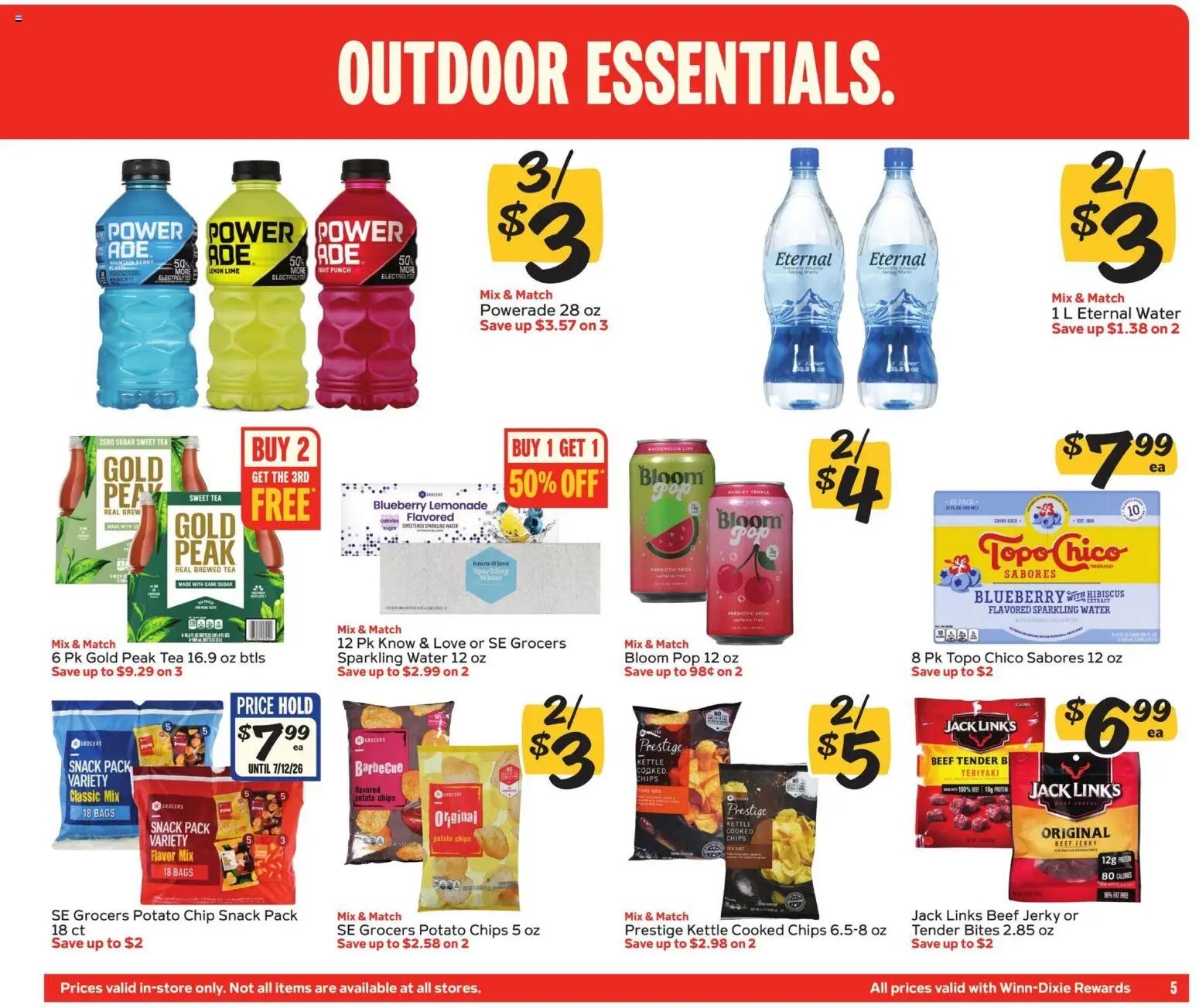 Winn Dixie offer from 06/24/2026 Winn Dixie In-Store Flyer