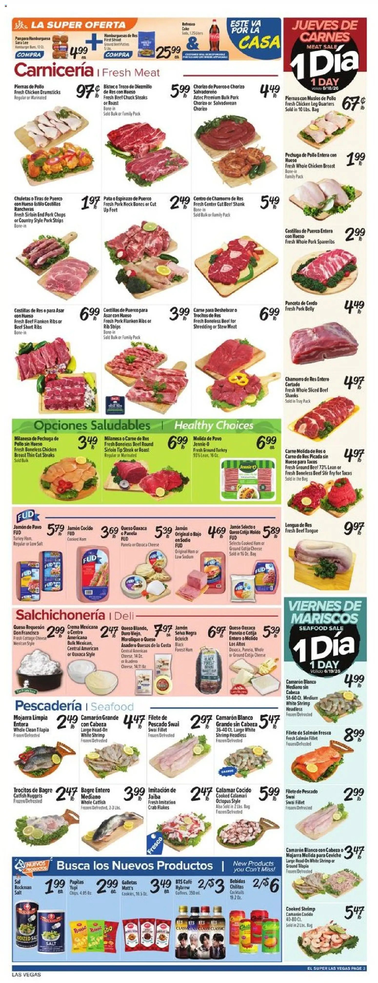 El Super offer from 06/17/2026 El Super Weekly Ad - NV