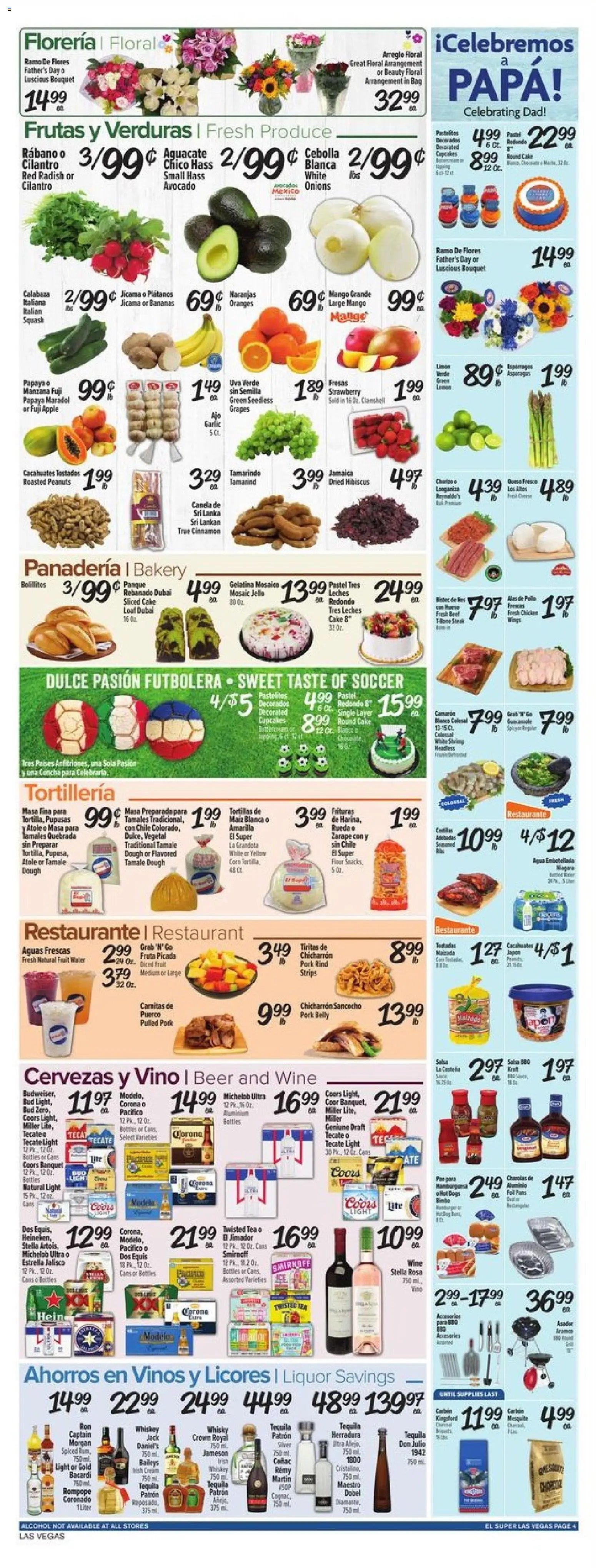 El Super offer from 06/17/2026 El Super Weekly Ad - NV